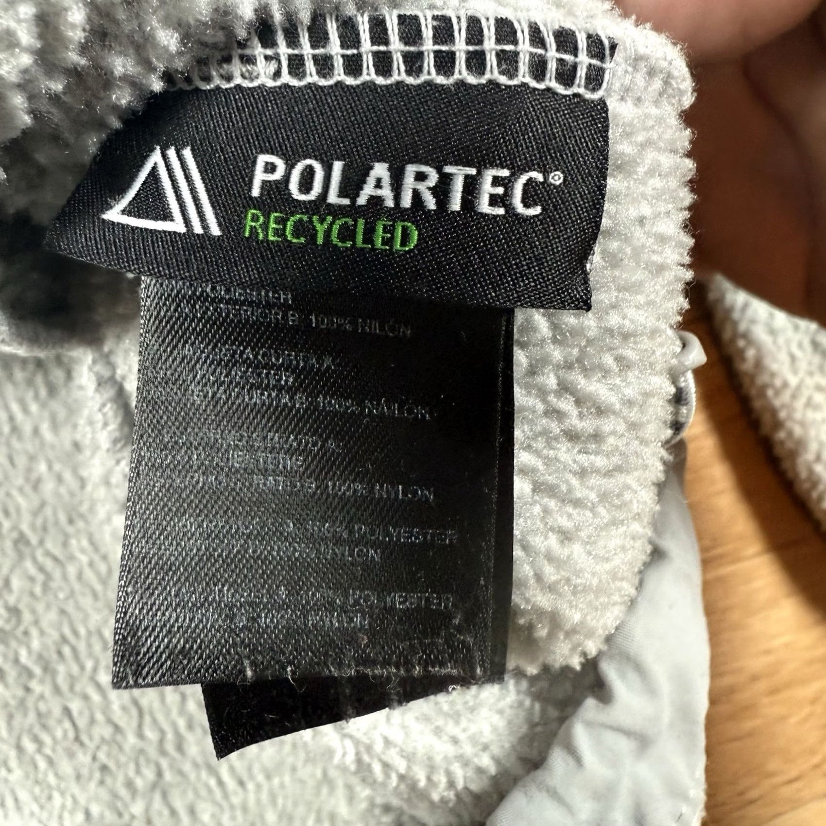 The North Face The North Face Jacket Women M Denali Polartec Fleece White Gray Full Zip Size M / US 6-8 / IT 42-44 - 4 Thumbnail