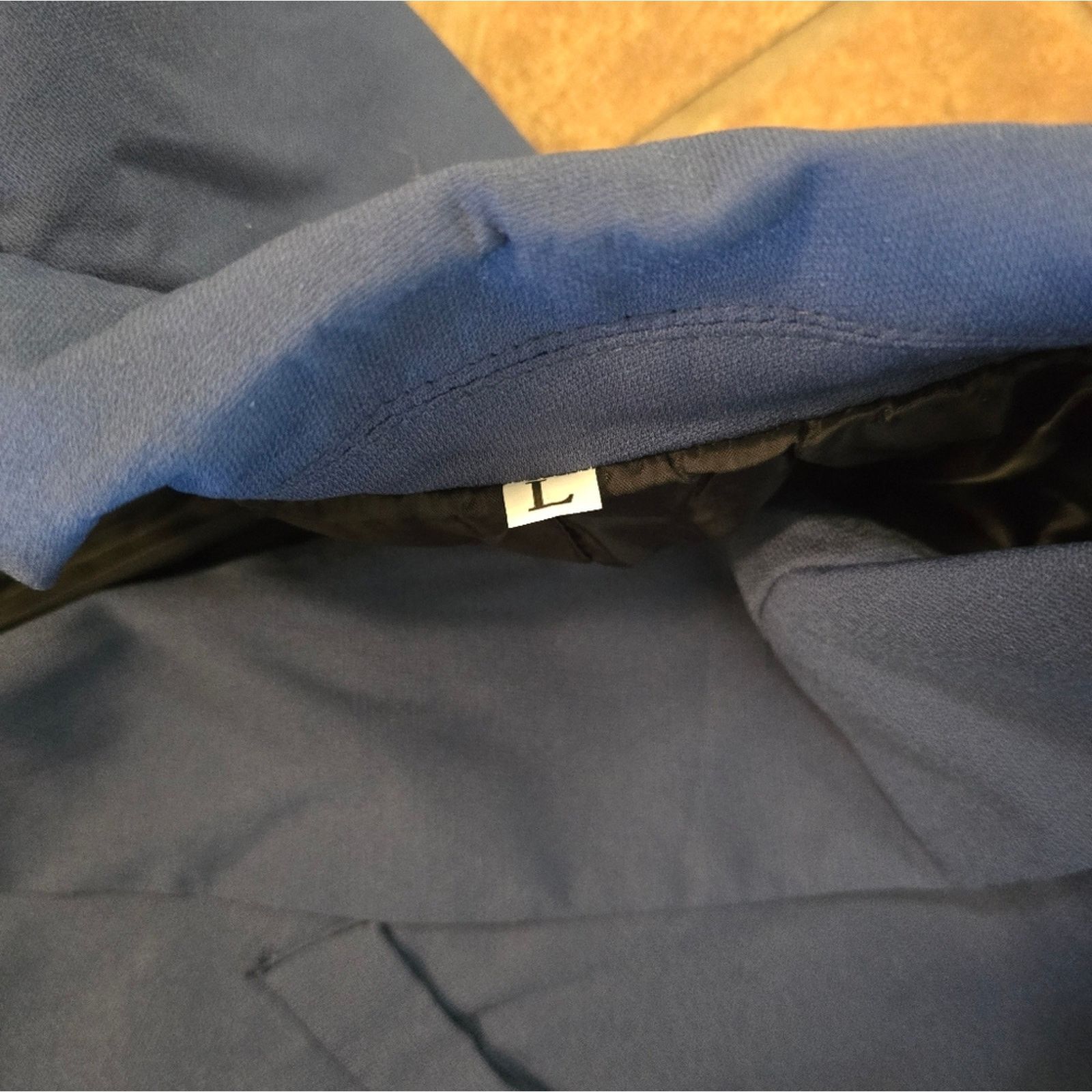 Other Blue Muted Longline Business Blazer Size L / US 10 / IT 46 - 3 Thumbnail