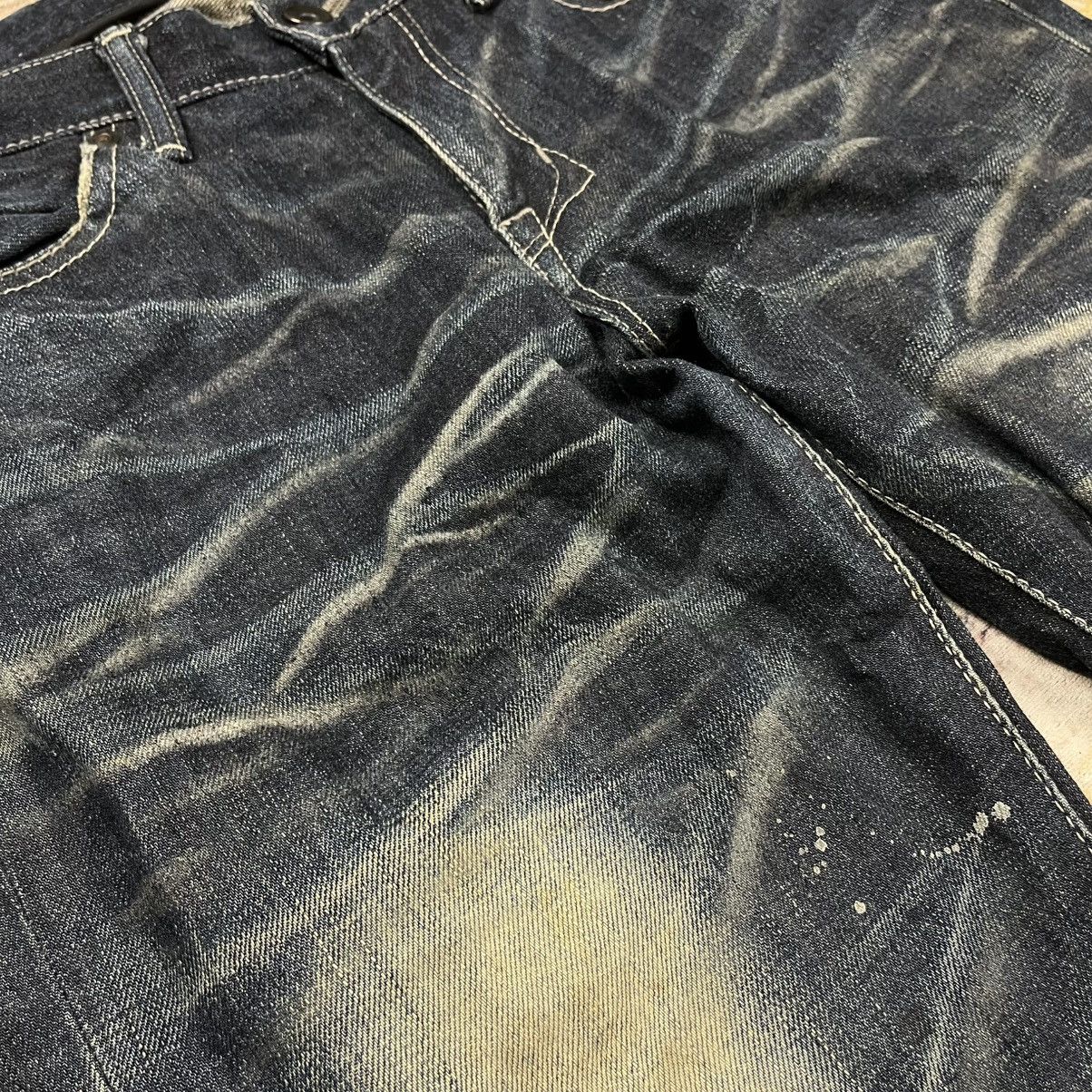Tornado Mart Civarize clawmark spiral wash denim pants Size US 32 / EU 48 - 7 Thumbnail