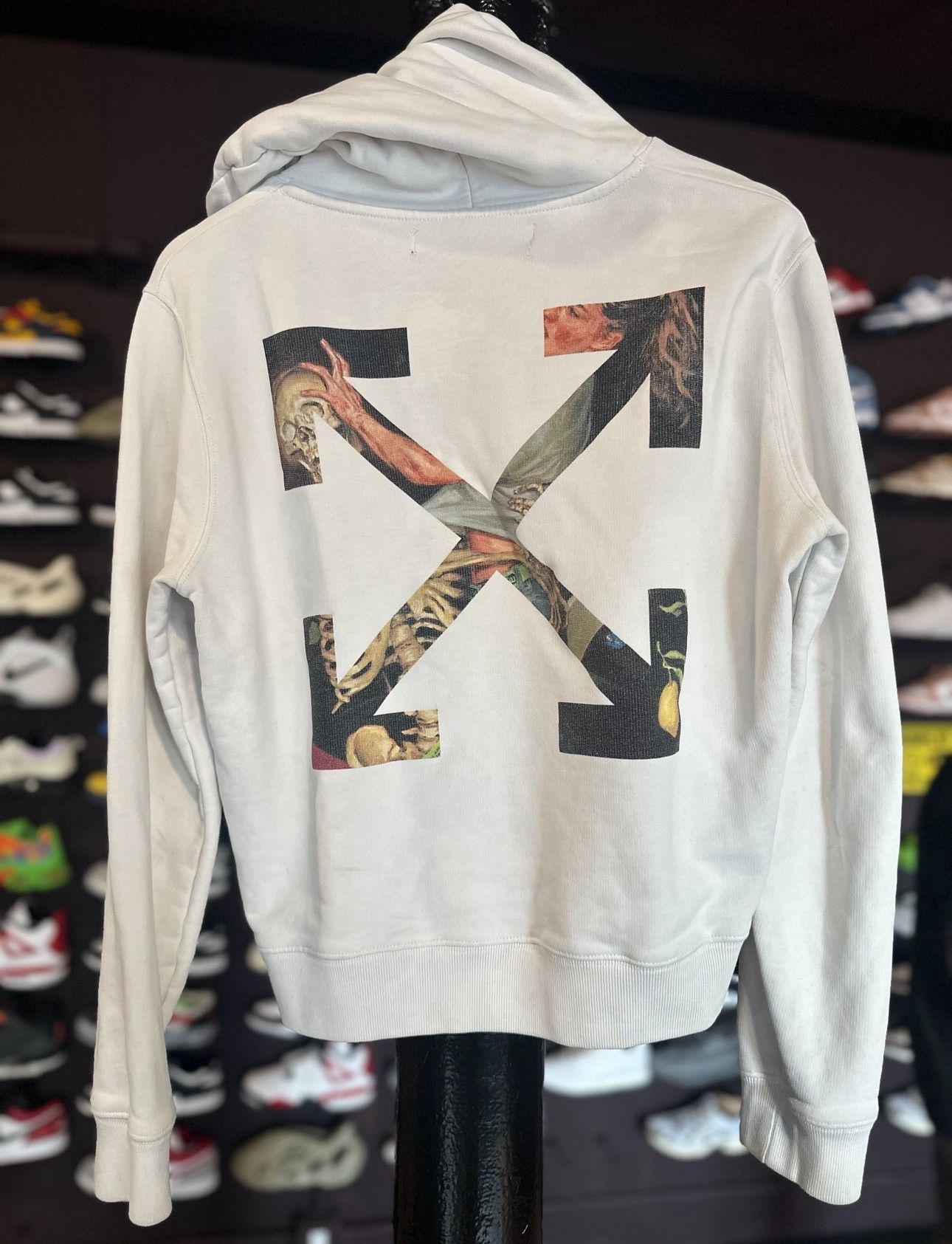 Off-White Off White Caravaggio Hoodie Size US S / EU 44-46 / 1 - 2 Thumbnail