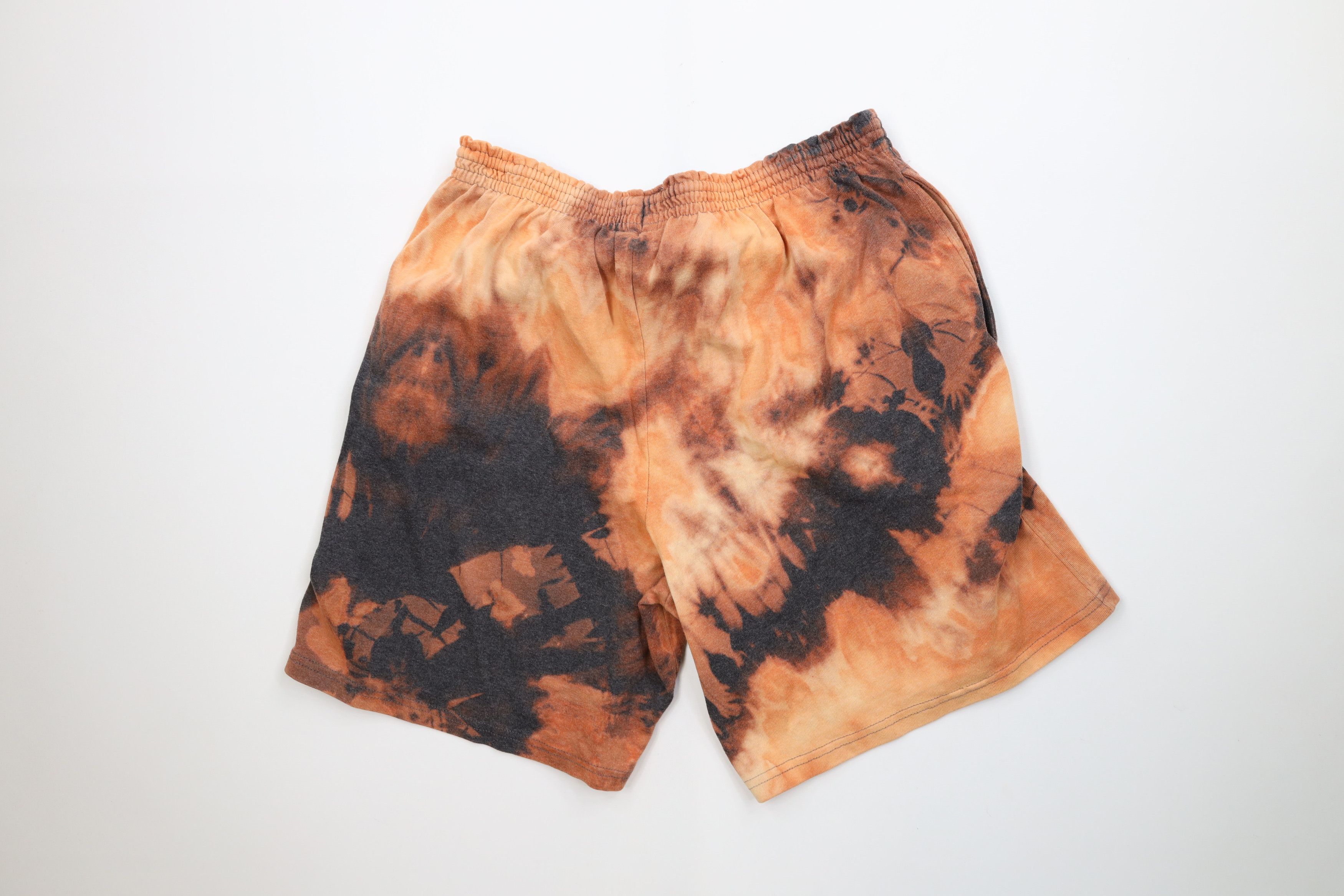 Champion Vintage Champion Logo Acid Wash Above Knee Shorts Size US 34 / EU 50 - 9 Thumbnail