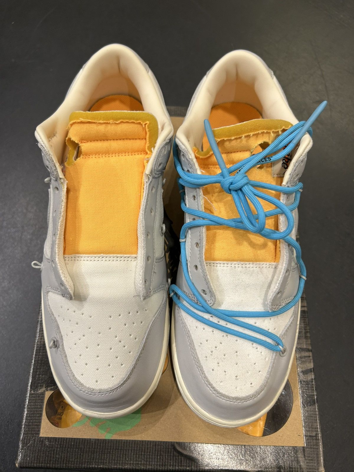 Nike Nike Dunk Low ‘Off-White Lot 2’ Size US 9.5 / EU 42-43 - 4 Thumbnail