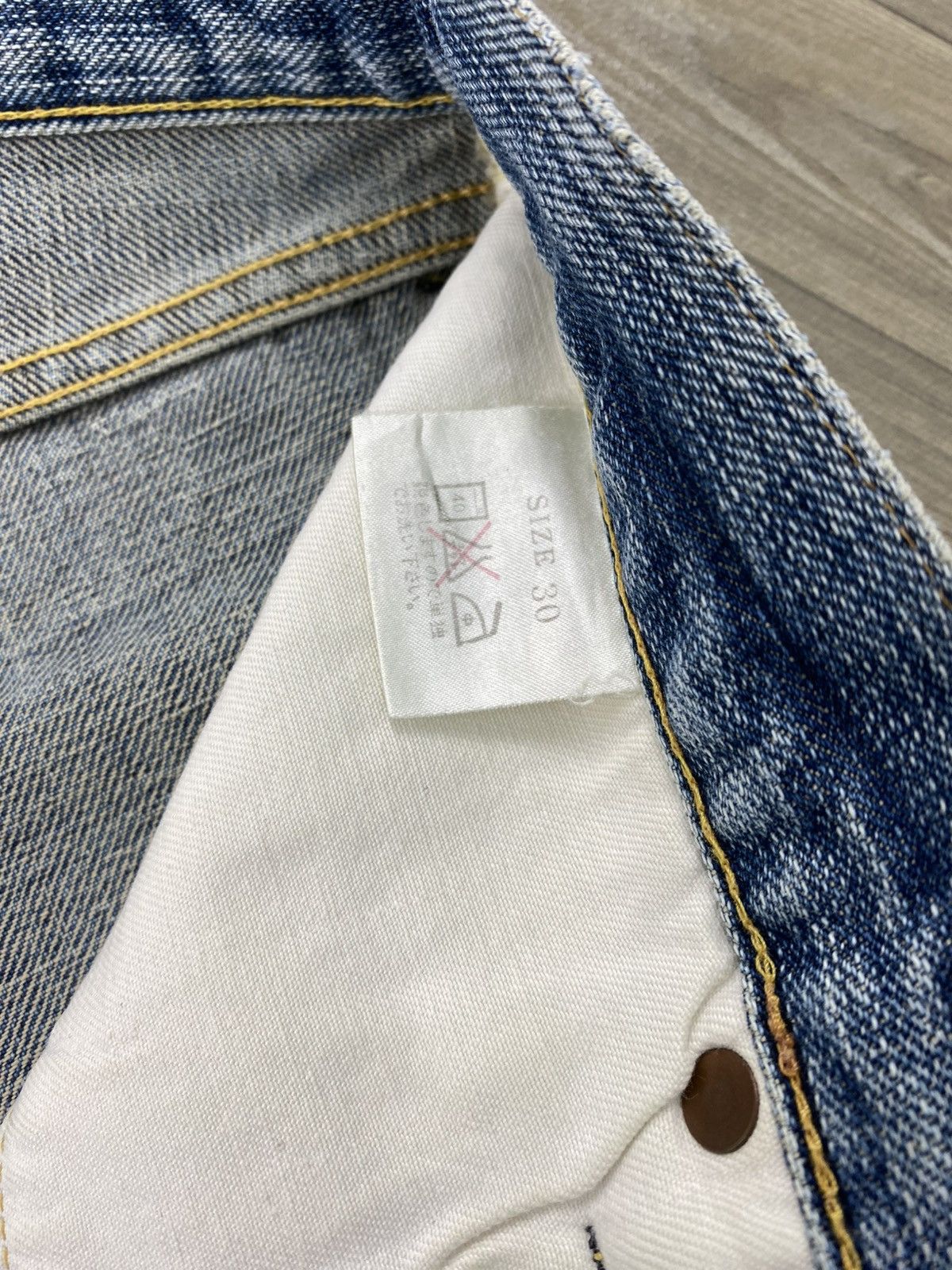 Studio D'Artisan 🇯🇵Vintage Studio D’artisan Japan Selvedge Distressed Jeans Size US 28 / EU 44 - 9 Thumbnail