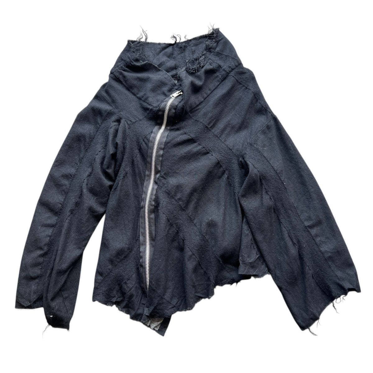 Comme des Garcons 🔥 Tricot Comme Des Garcons Asymmetrical Bono Jacket Size M / US 6-8 / IT 42-44 - 6 Thumbnail