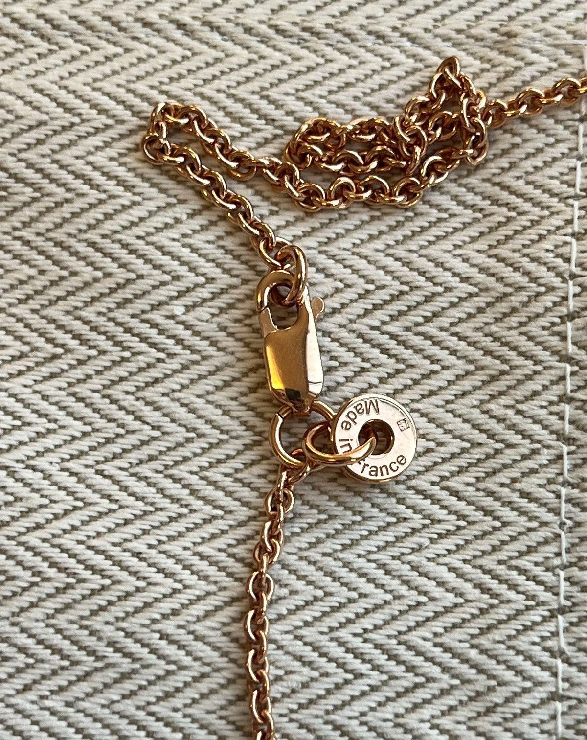Hermes Near NEW beautiful Hermes Cor H pendant Size ONE SIZE - 5 Thumbnail