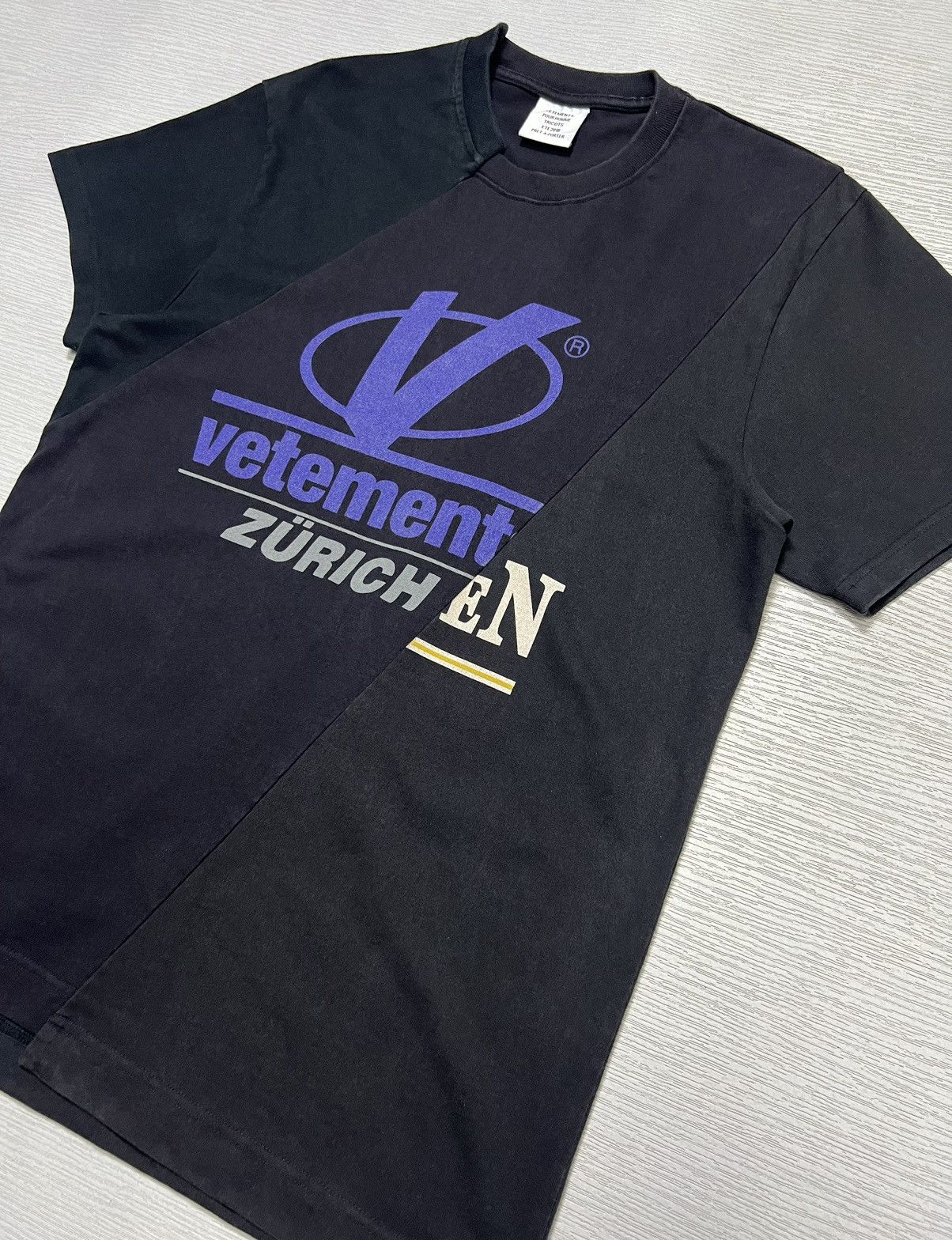Vetements Vetements - Zurich Reconstructed Cut Up T-Shirt Size US XS / EU 42 / 0 - 3 Thumbnail