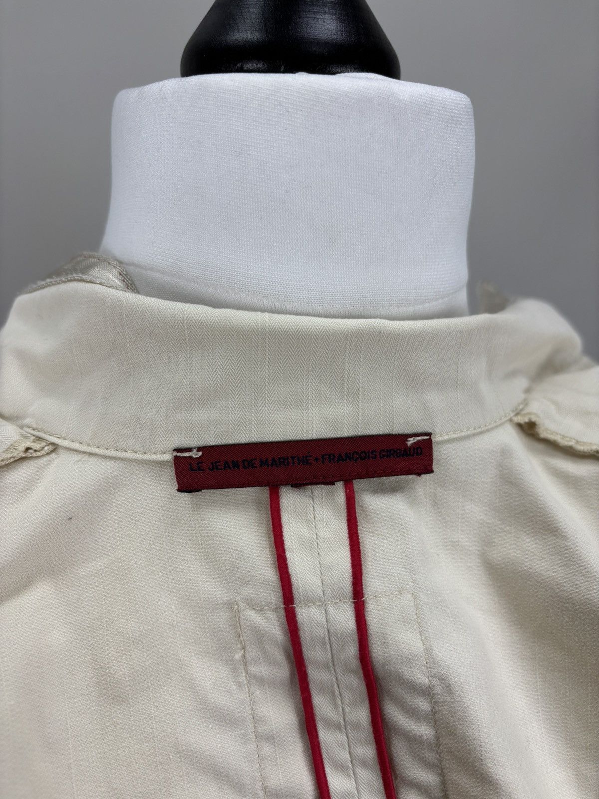 Marithe + Francois Girbaud Womens jacket Marithe Francois Girbaud Size XS/S Color Beige Size XS / US 0-2 / IT 36-38 - 11 Thumbnail