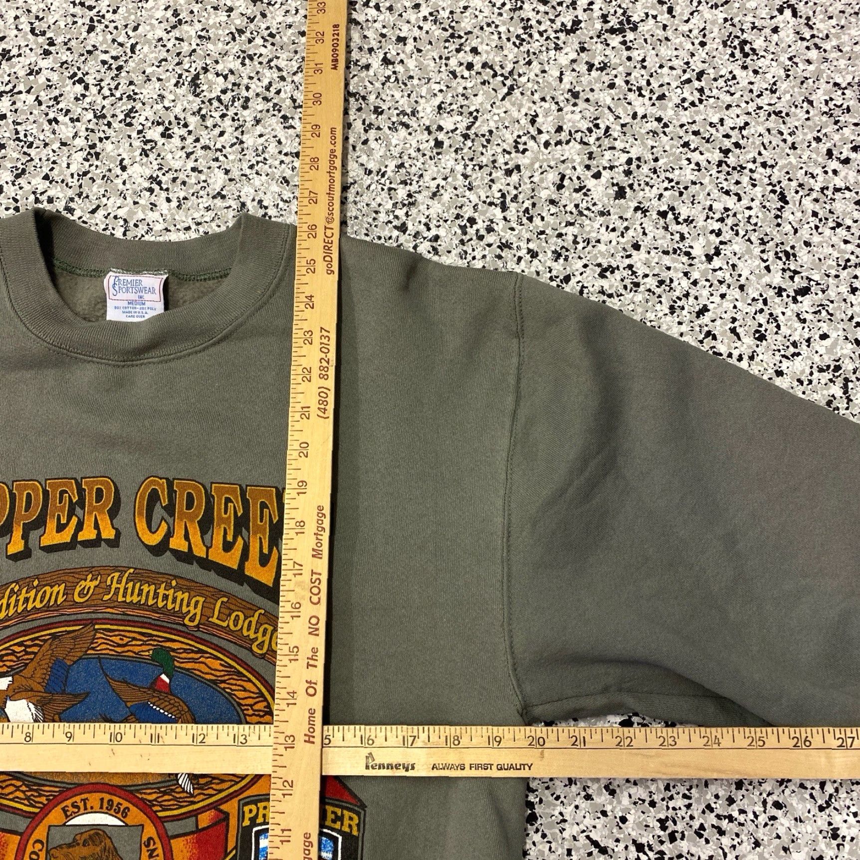 Vintage VINTAGE Copper Creek Coleman Outdoors Wilderness Sweatshirt M Green Mens Crew Neck Long Sleeve Pullover Outdoor 90s Size US M / EU 48-50 / 2 - 4 Thumbnail