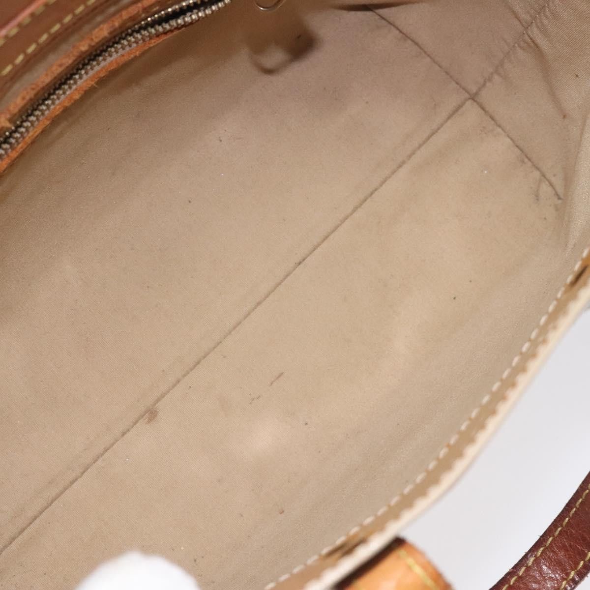 Louis Vuitton LOUIS VUITTON Monogram Vernis Reade PM Hand Bag Beige M91334 Size ONE SIZE - 16 Thumbnail