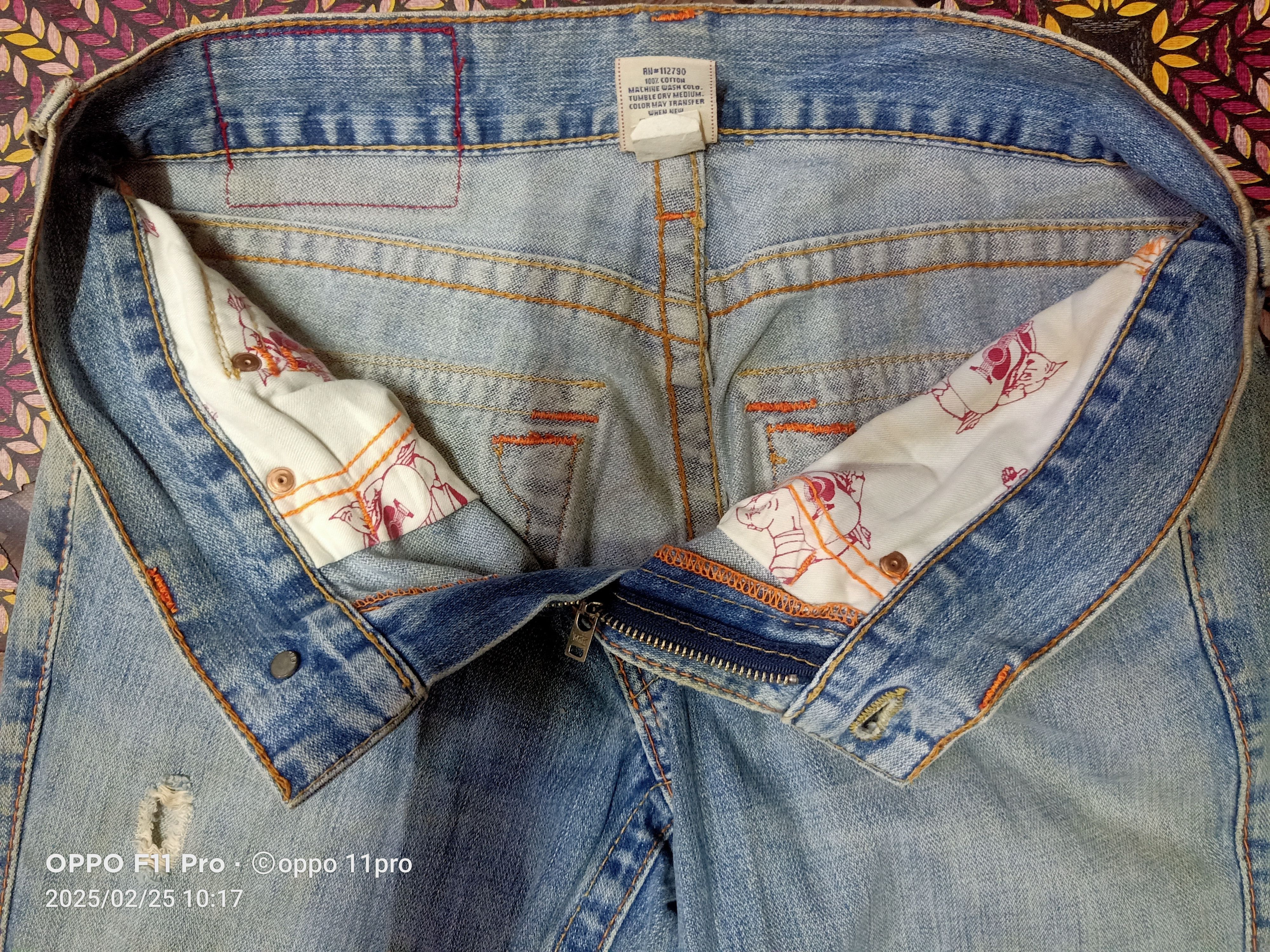 True Religion × Vintage True Religion Flare Denim Size US 34 / EU 50 - 14 Thumbnail