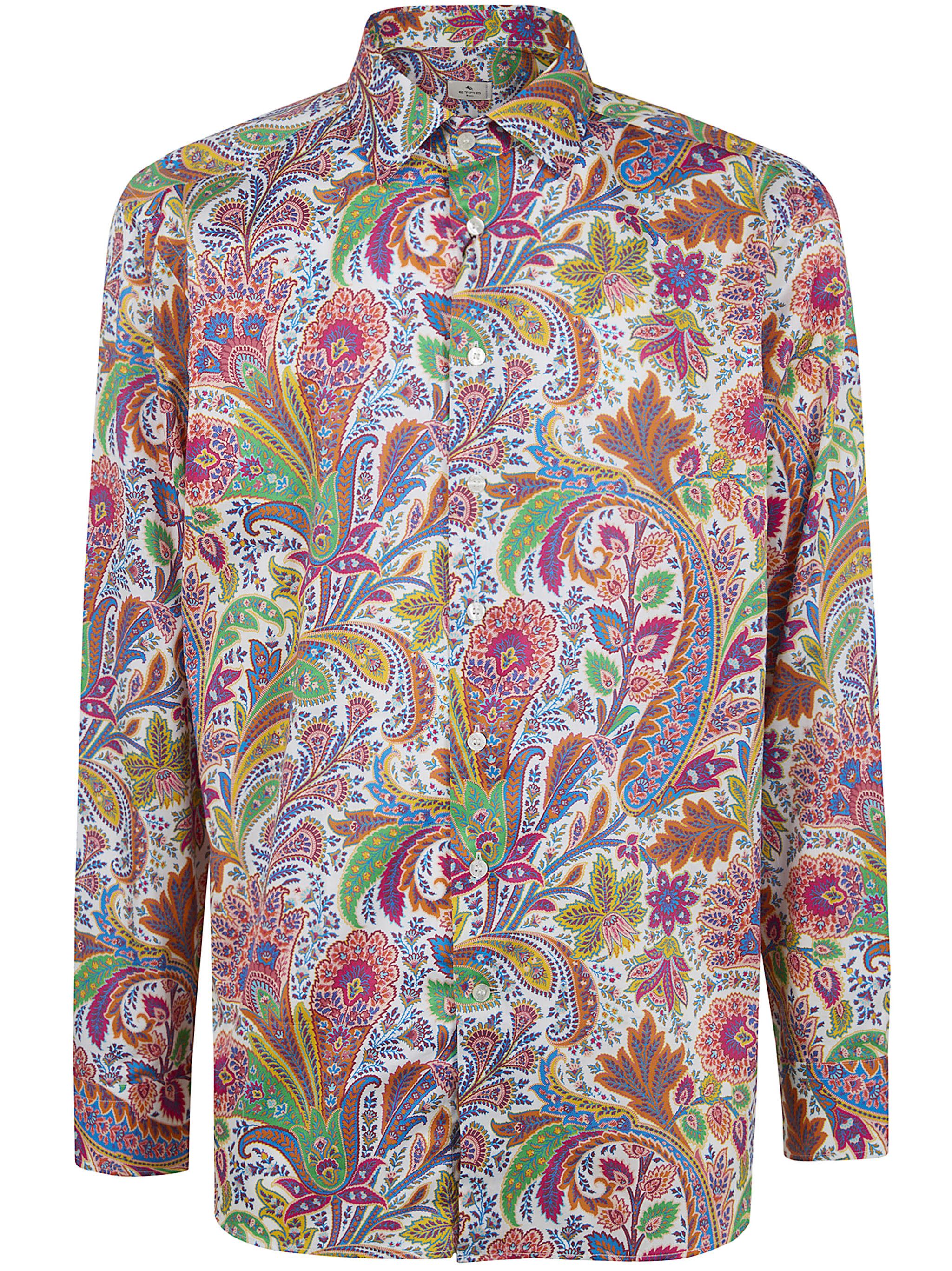 Etro LONG SLEEVES SHIRT Size US L / EU 52-54 / 3 - 1 Thumbnail