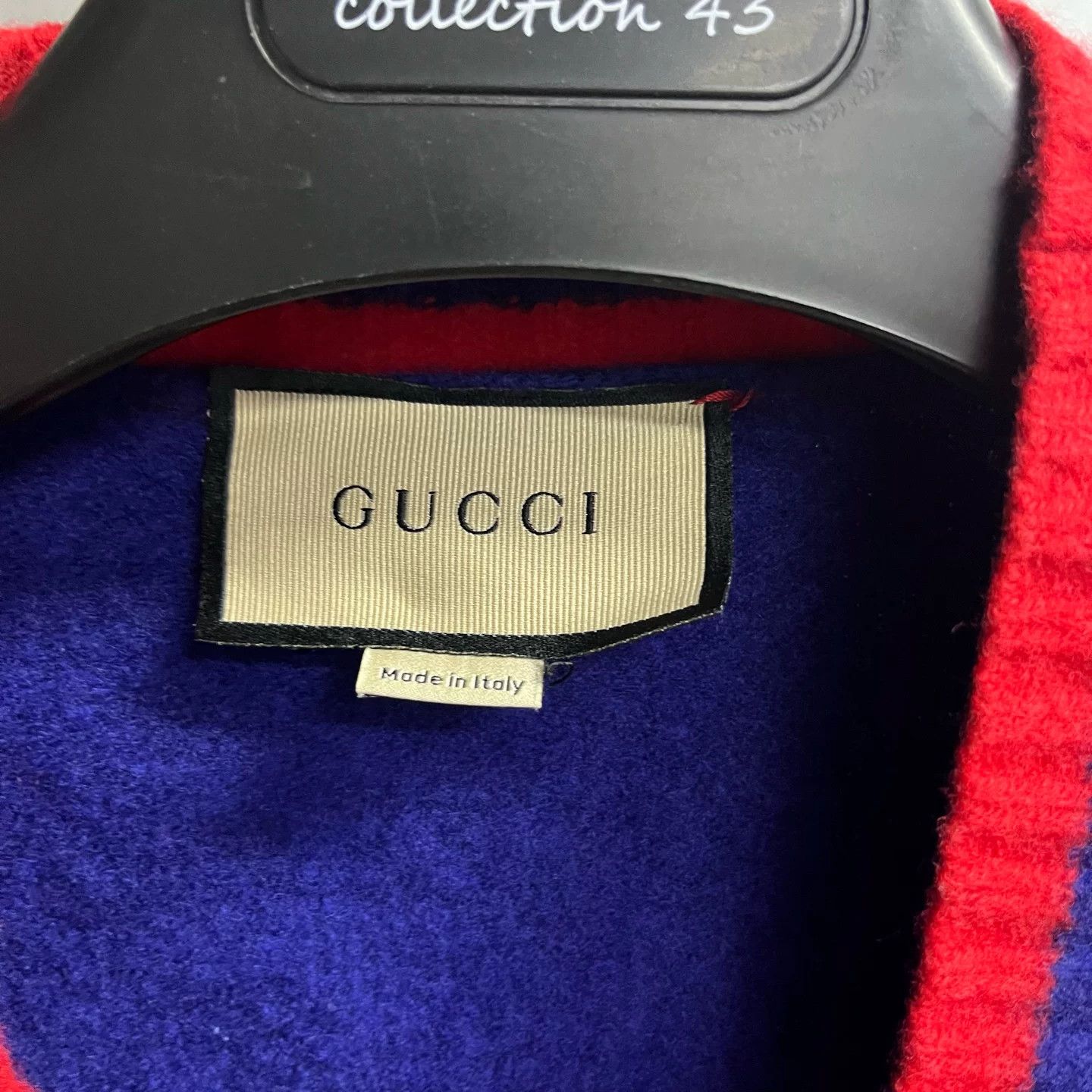 Gucci Gucci Intarsia Character Wool V-Neck Cardigan Size US L / EU 52-54 / 3 - 2 Thumbnail