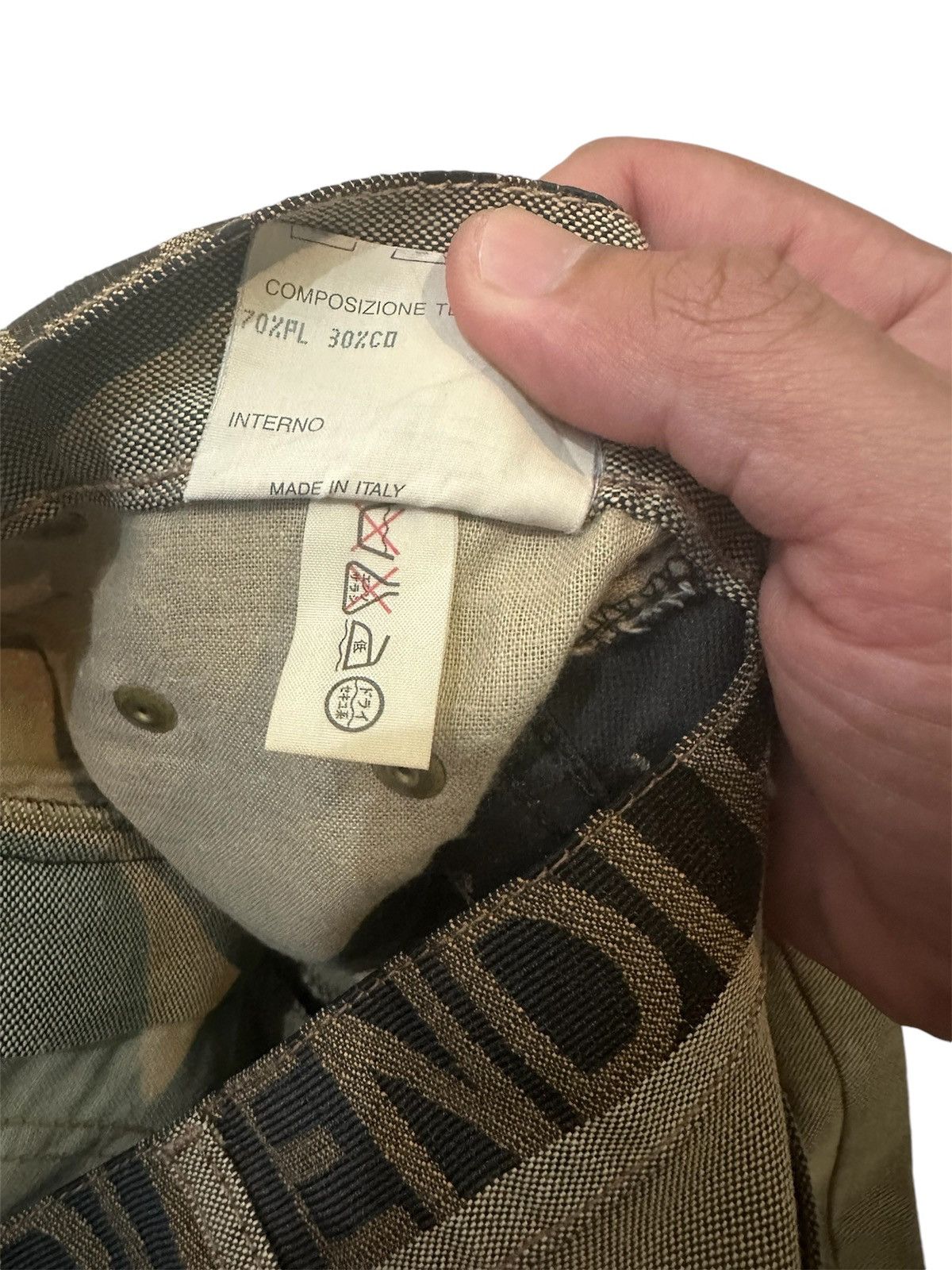 Fendi Fendi pant made in italy Size US 27 - 10 Thumbnail