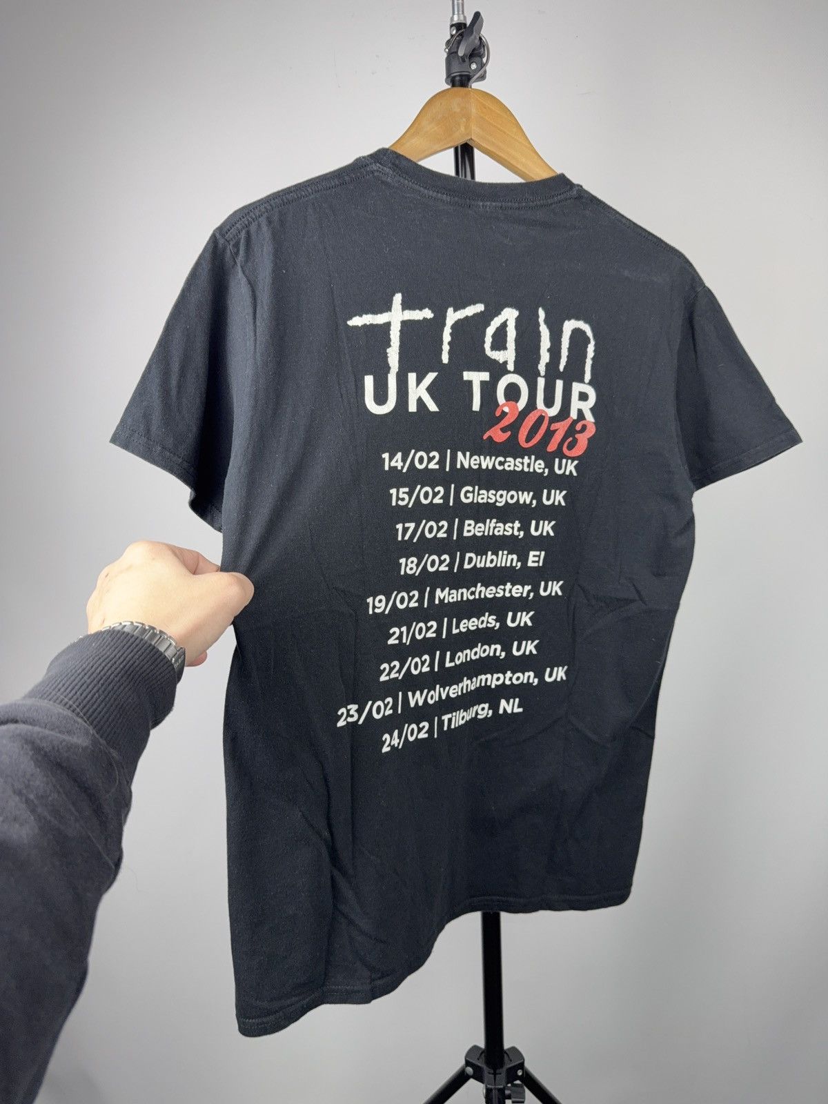 Band Tees 00s Train California 37 UK Tour 2013 Band T-Shirt Size US M / EU 48-50 / 2 - 8 Thumbnail