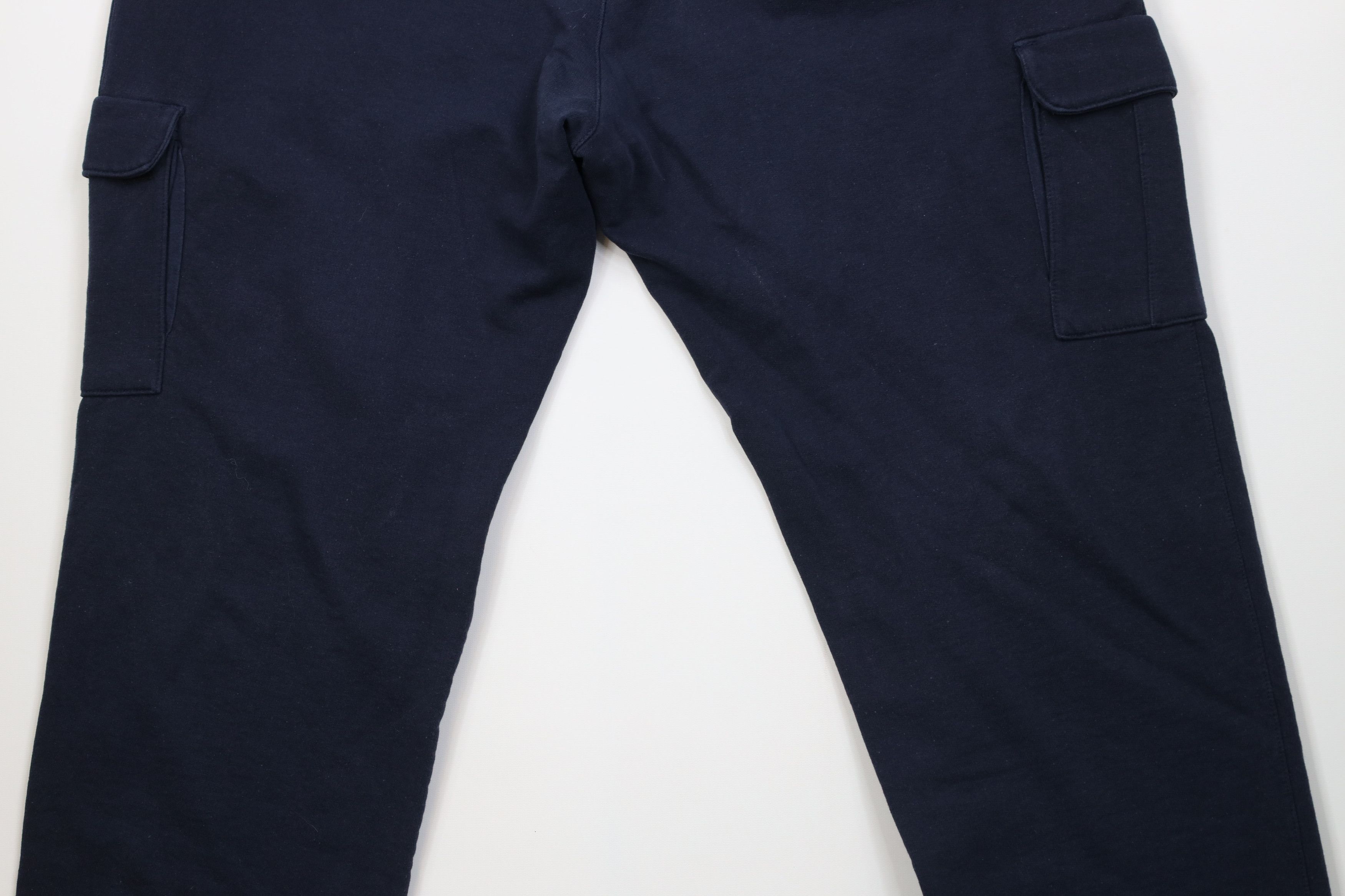 Champion Vintage Y2K Champion Wide Leg Cargo Sweatpants Pants Blue Size US 40 / EU 56 - 10 Thumbnail