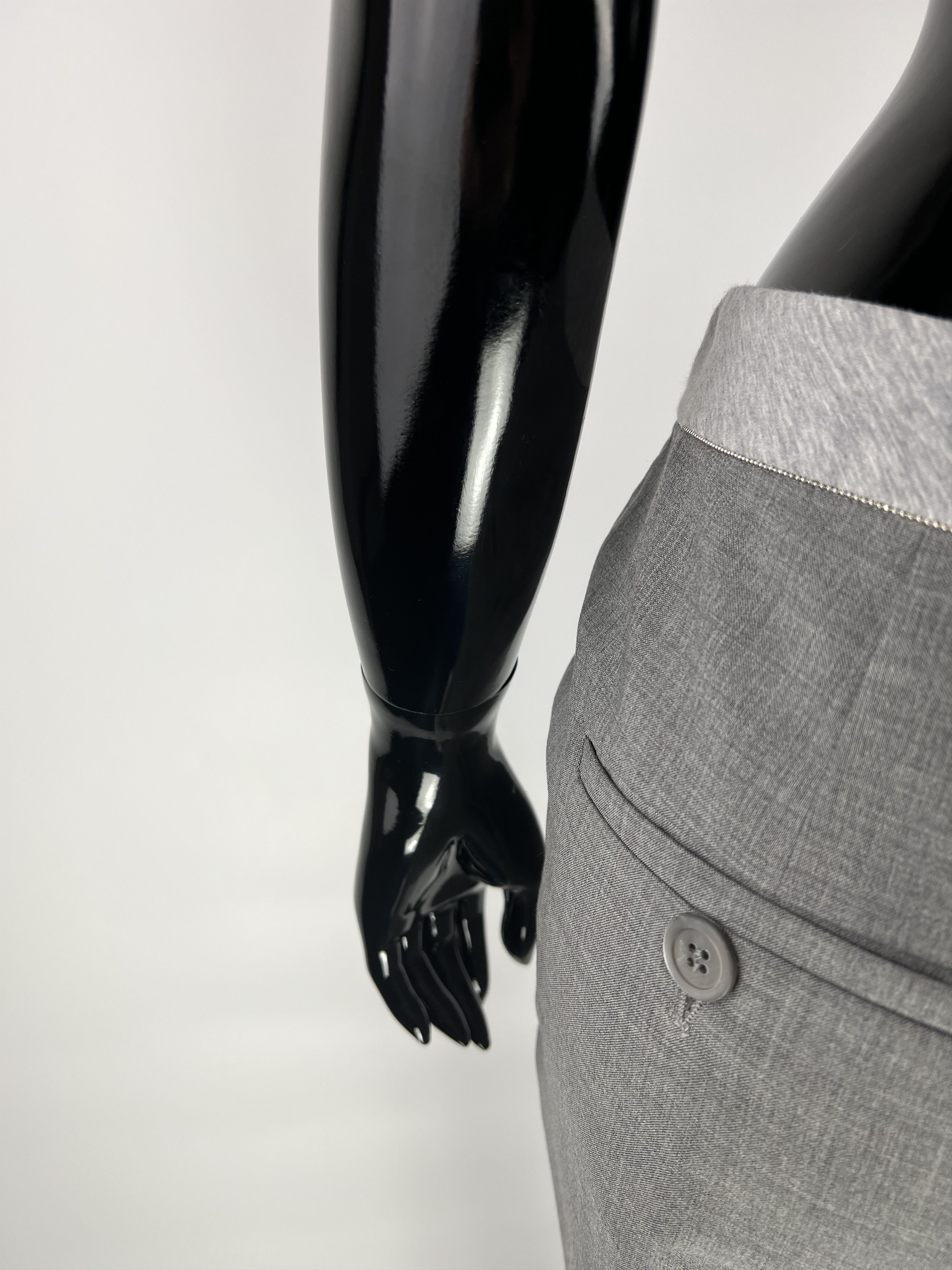 Brunello Cucinelli Brunello Cucinelli Wool Silk Trousers Pants Size IT38 Size 26" / US 2 / IT 38 - 4 Thumbnail