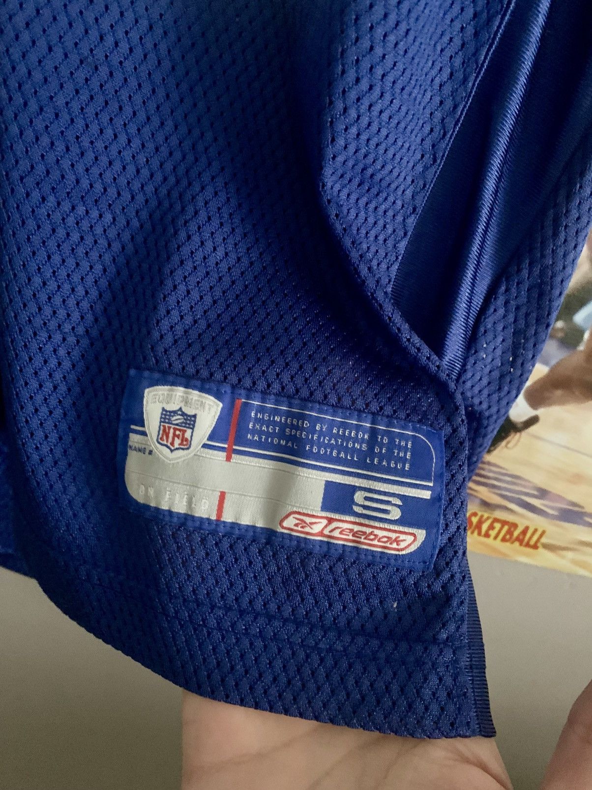 NFL × Reebok 00s Vintage Reebok NFL New York Giants #21 Barber Jersey Size US S / EU 44-46 / 1 - 4 Thumbnail