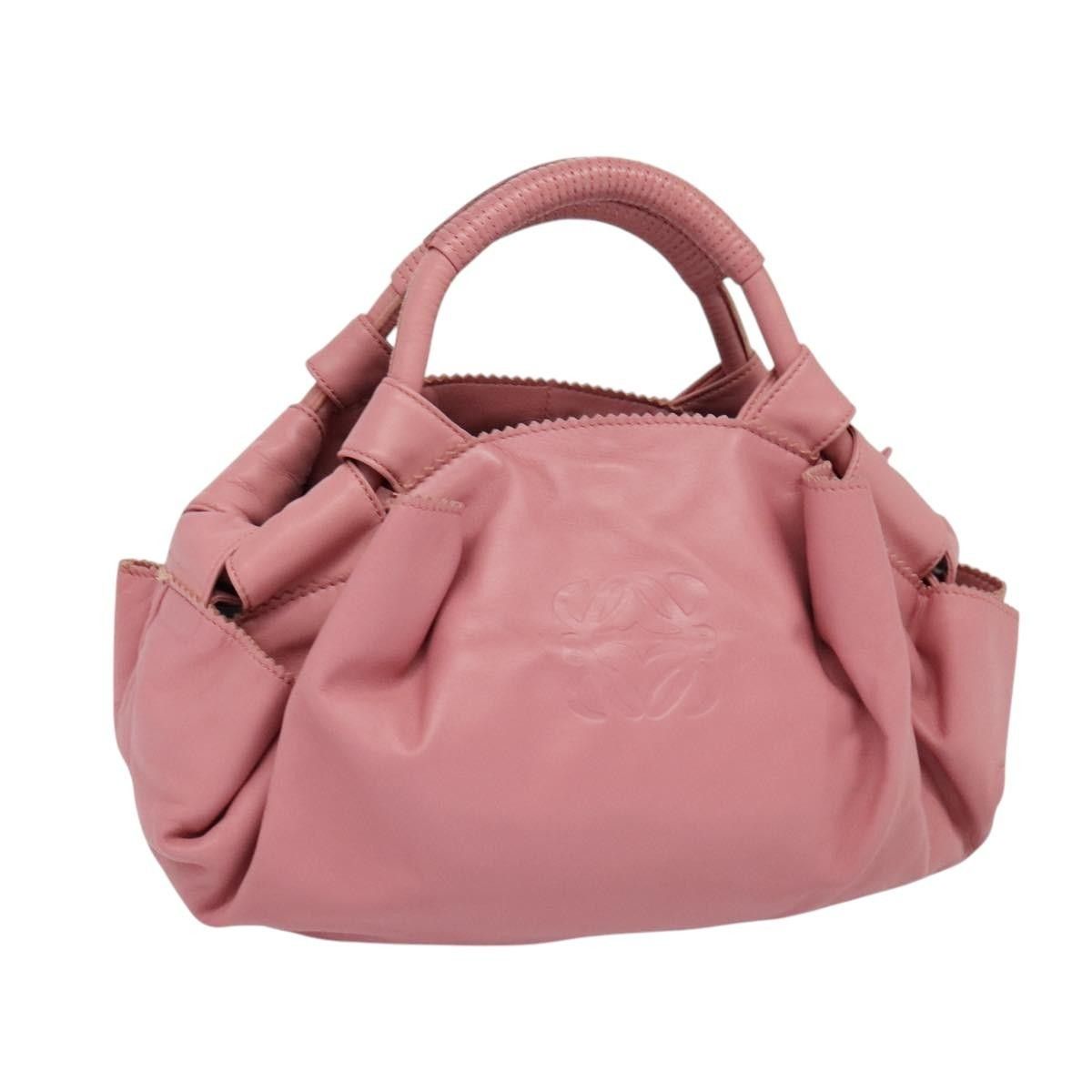 Loewe Loewe Anagram Logo Nappa Aire Hand Bag Leather Size ONE SIZE - 1 Thumbnail