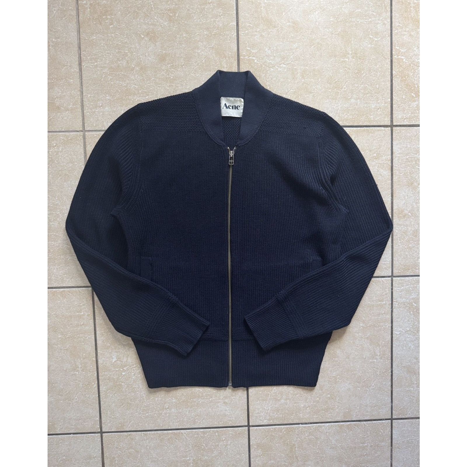 Acne Studios Vintage Acne Studios Zaire AW08 Wool Zip Cardigan Size US S / EU 44-46 / 1 - 4 Thumbnail