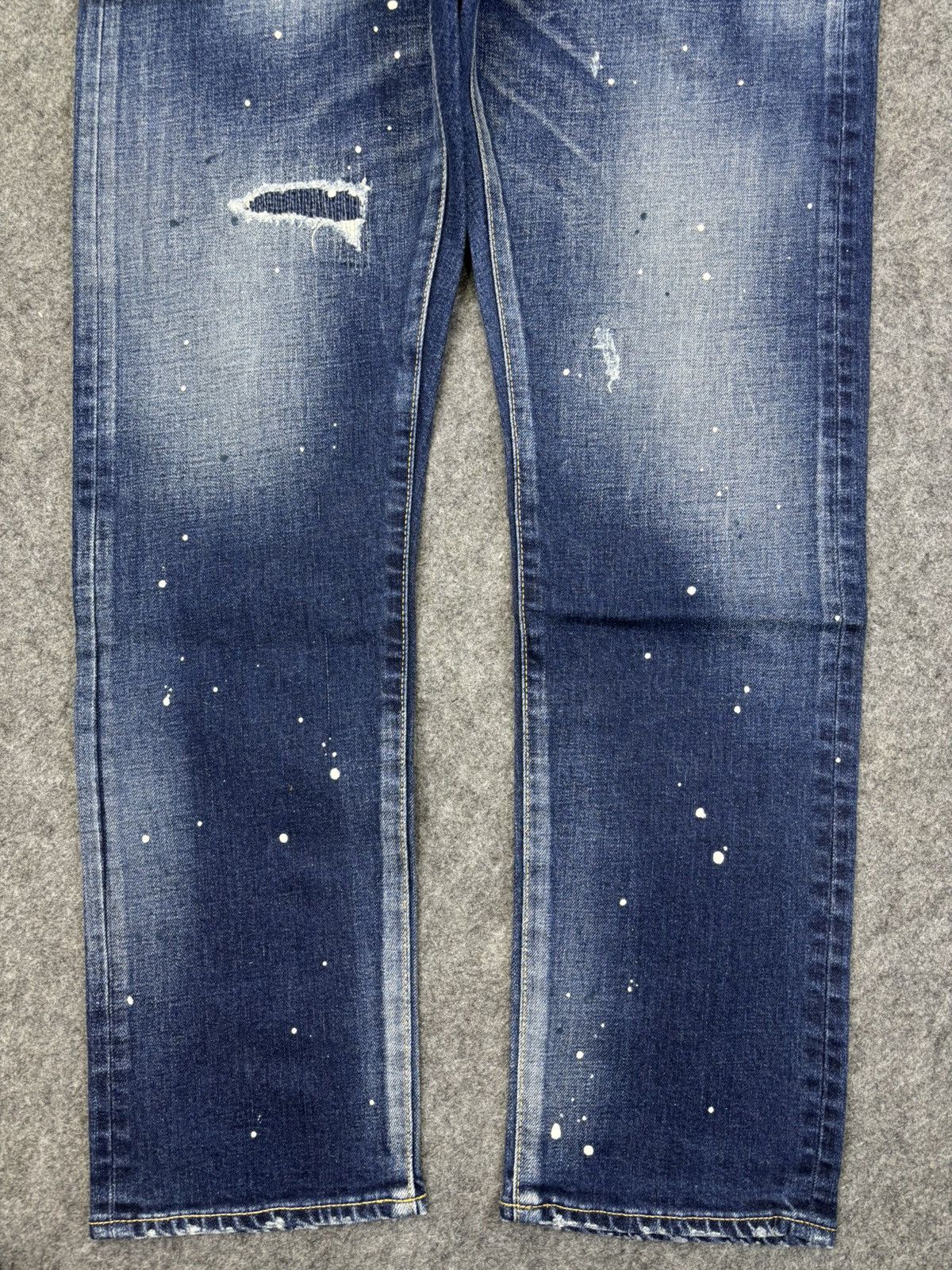 Japan Blue JAPAN BLUE Camarillo Distressed Painter Skinny Denim F877 Size US 36 / EU 52 - 5 Thumbnail