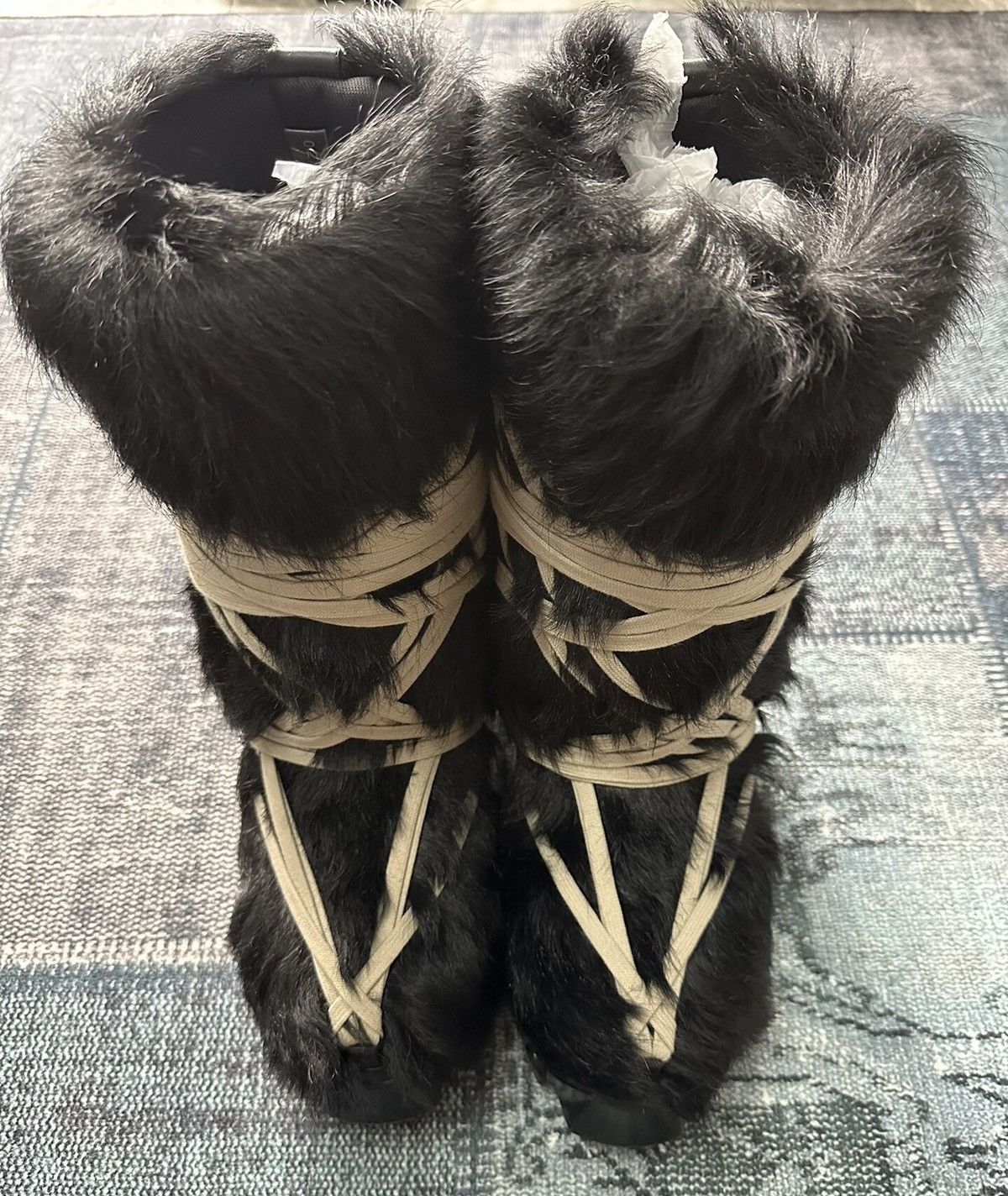 Rick Owens Rick Owens crazy lace pony hair snow boots Size US 8 / EU 41 - 3 Thumbnail