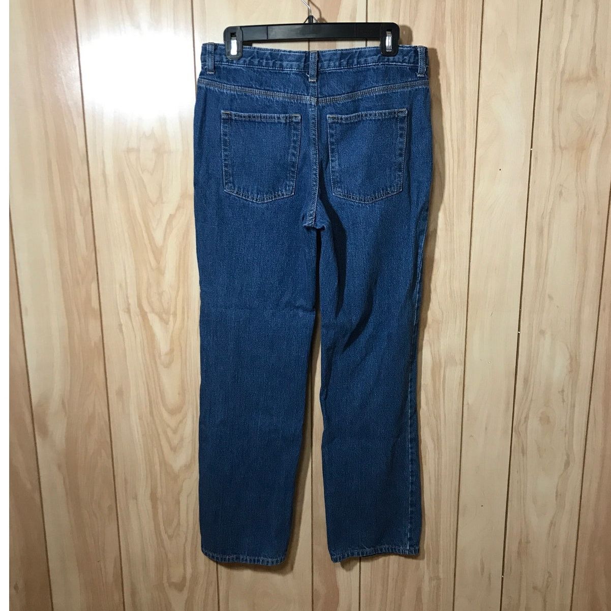 Other Cat & Jack Blue Dark Wash Denim Relaxed Stright Jean 18 Size 40" / US 18 - 2 Thumbnail