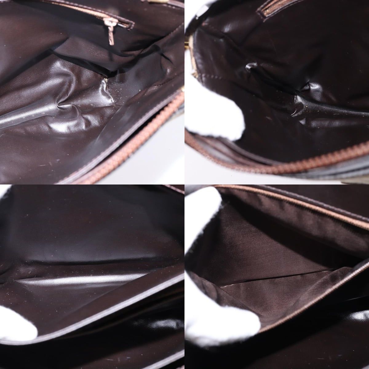 Celine CELINE C Sulky Shoulder Bag Canvas Brown Gold Size ONE SIZE - 12 Thumbnail