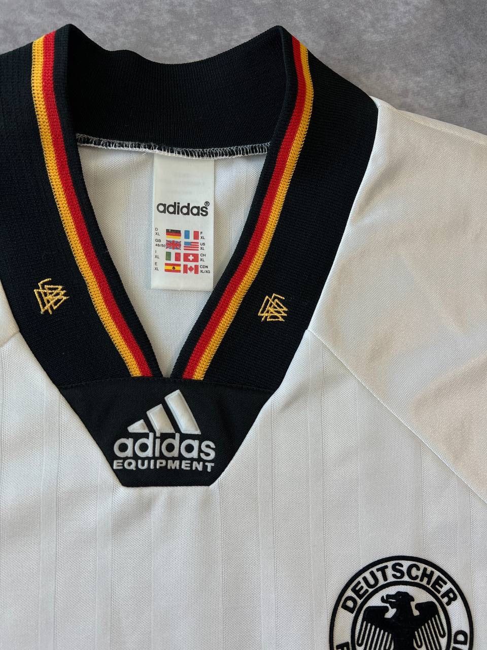 Adidas Germany 1992/1994 Adidas Home Football Soccer Shirt Size XL Size US XL / EU 56 / 4 - 3 Thumbnail