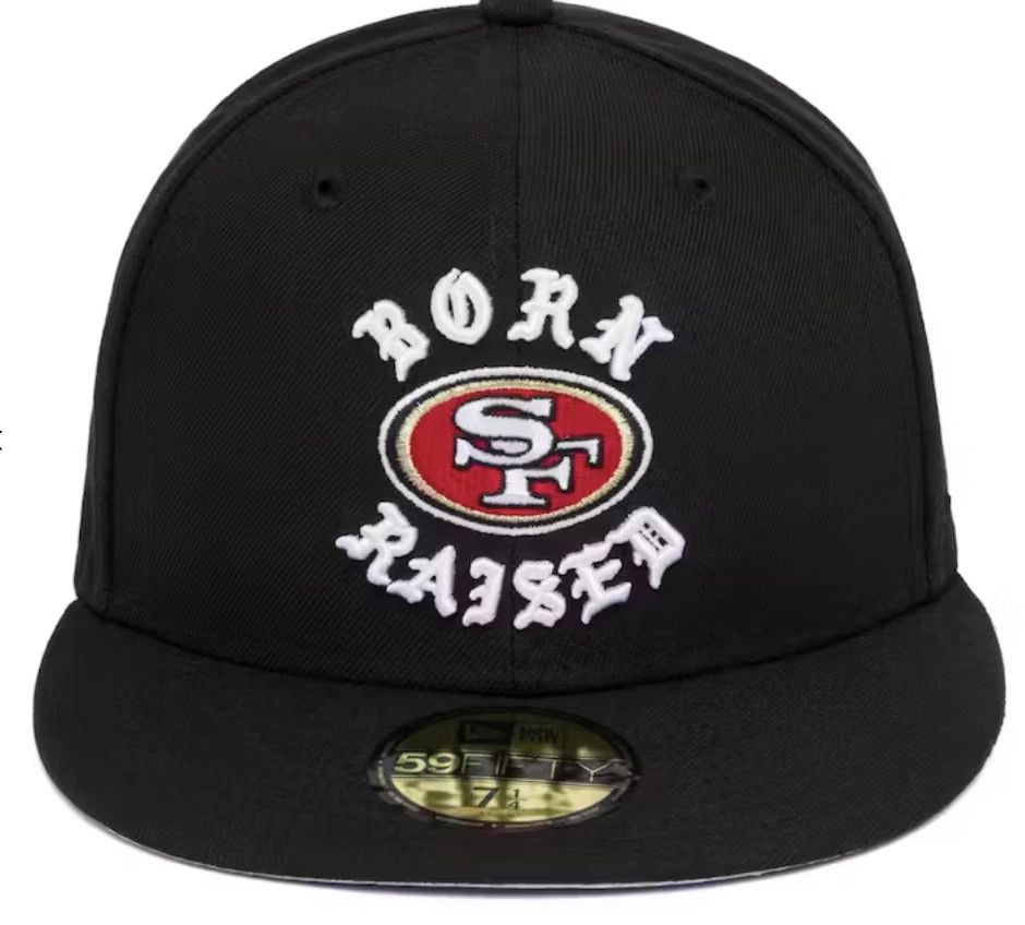 Born X Raised × MLB × New Era Born x raised dodgers fitted black 7