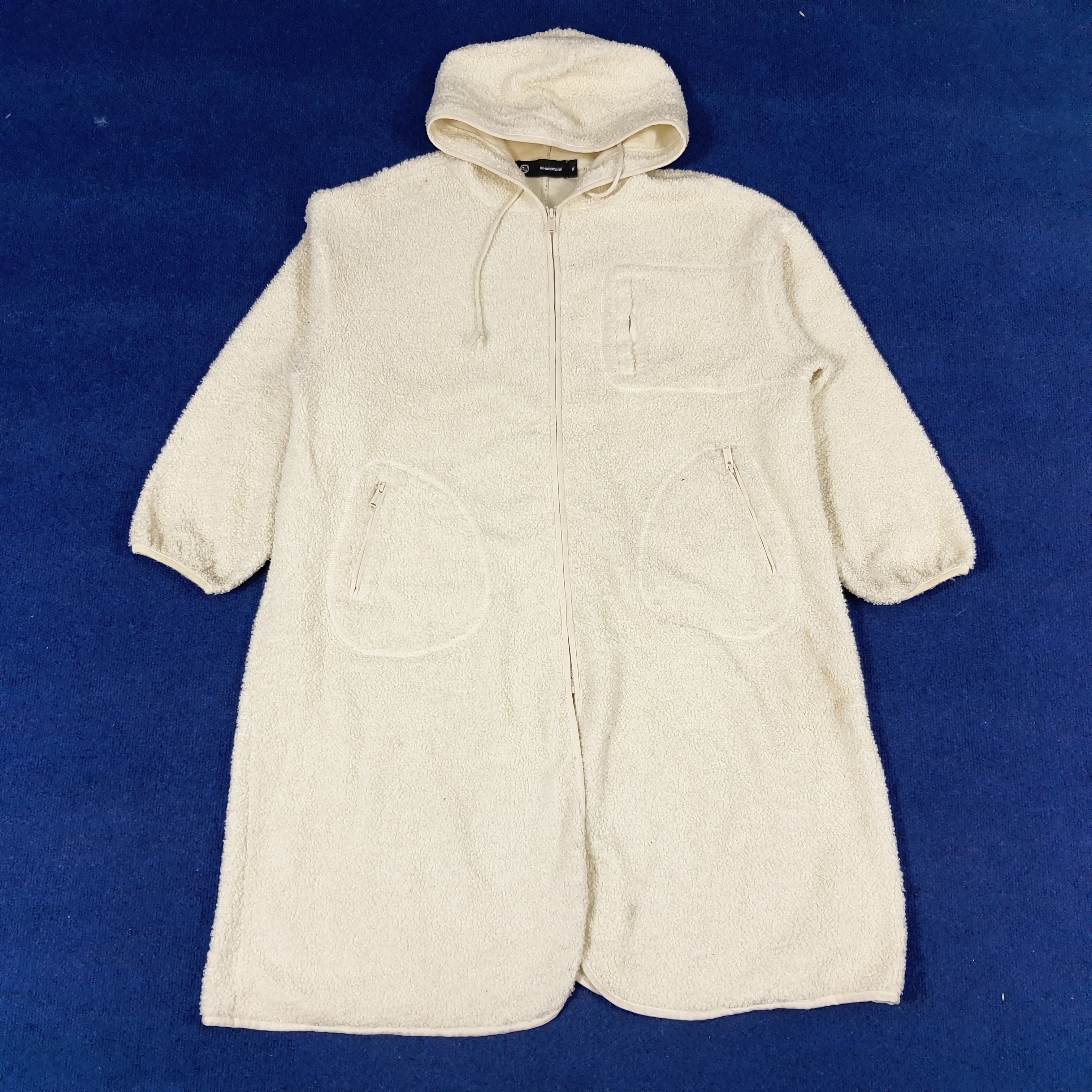 Japanese Brand × Undercover × Vintage Vintage GU x Undercover Winter Fleece Jacket Size US XL / EU 56 / 4 - 3 Thumbnail