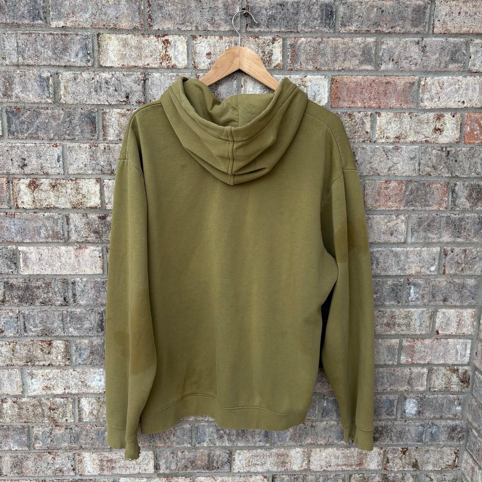 Nike Vintage Olive Green Nike hoodie zipup Size US XL / EU 56 / 4 - 5 Thumbnail
