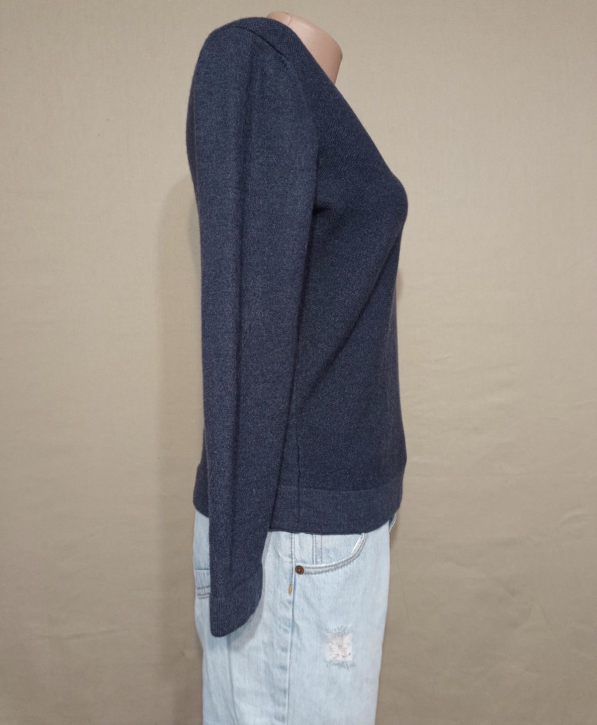 Bogner BOGNER Virgin Wool Blue Sweater Size M Size M / US 6-8 / IT 42-44 - 6 Thumbnail