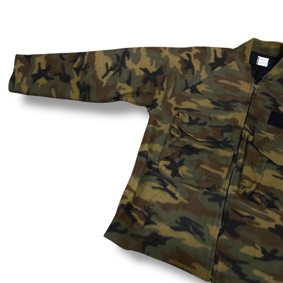 Nepenthes NEPHENTHES CAMO ARMY FULL ZIP FLEECE JACKET Size US M / EU 48-50 / 2 - 5 Thumbnail