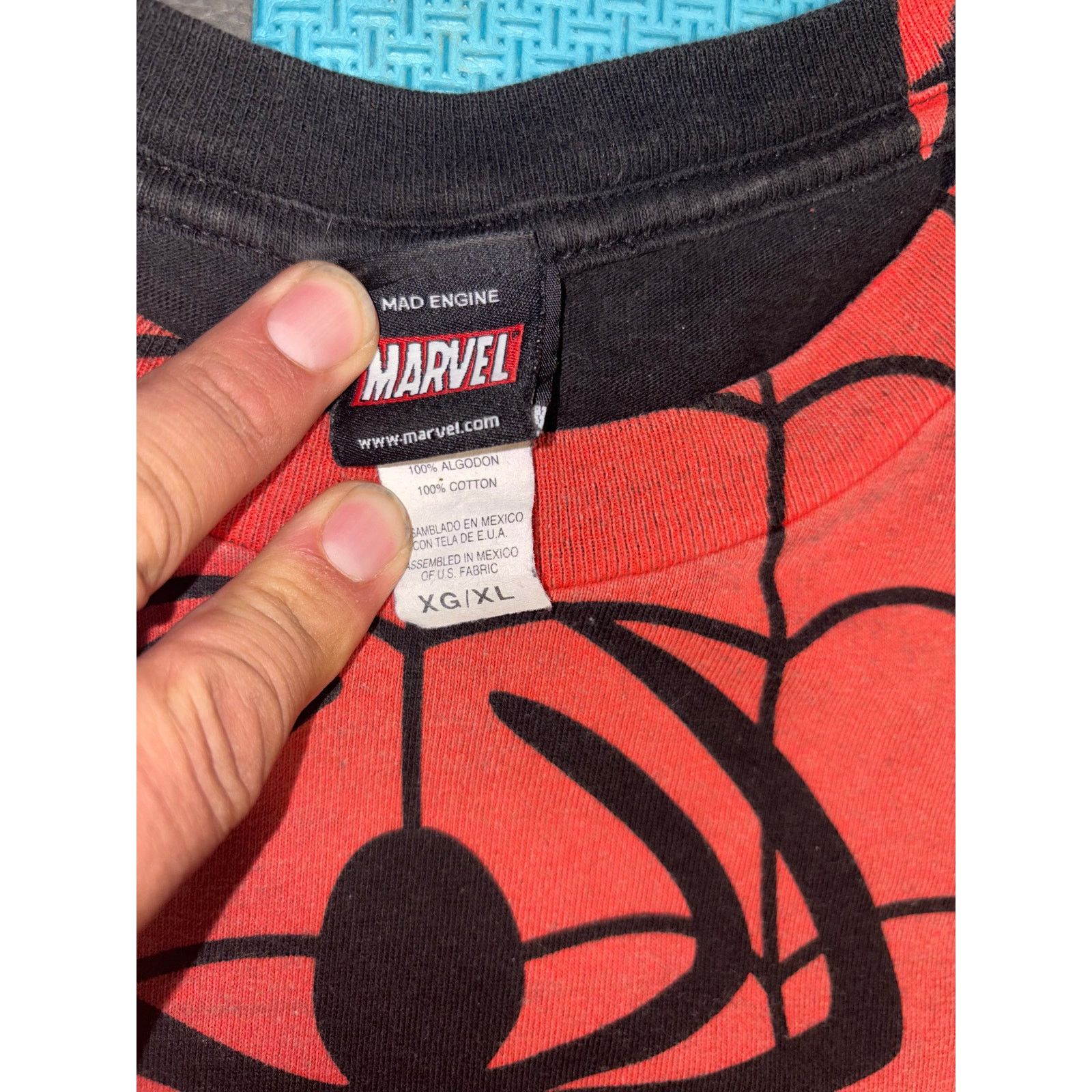Mad Engine Marvel Y2K Spiderman Mad Engine Aop front spidey suit XL Size US XL / EU 56 / 4 - 2 Thumbnail