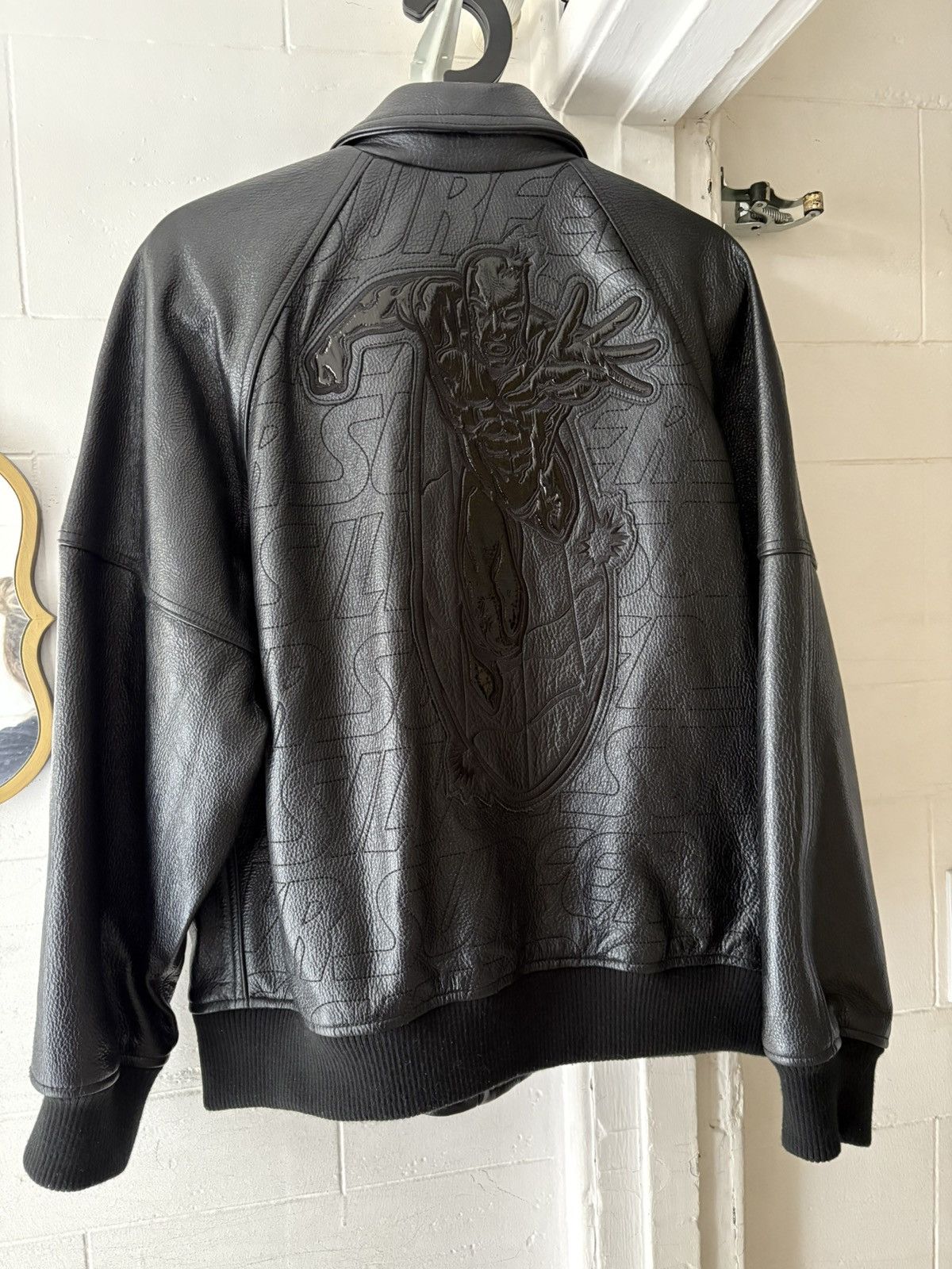 Supreme Supreme X Marvel Silver Surfer leather jacket Size US M / EU 48-50 / 2 - 3 Thumbnail