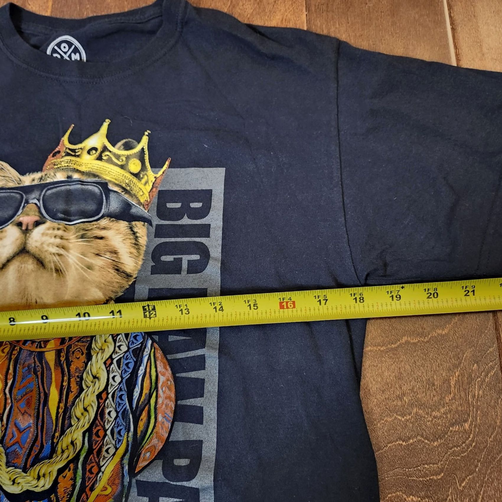 Vintage DOM Big Paw Paw Notorious BIG Biggie Smalls Funny Cat Spoof Graphic Shirt M Size US M / EU 48-50 / 2 - 7 Thumbnail