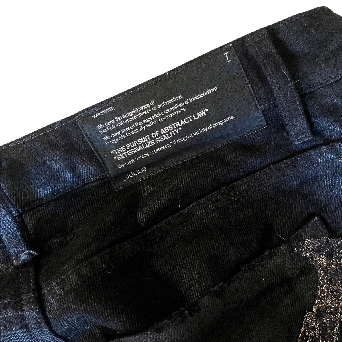 Julius Ss11 Julius x lhp spiderweb denim Size US 30 / EU 46 - 6 Thumbnail