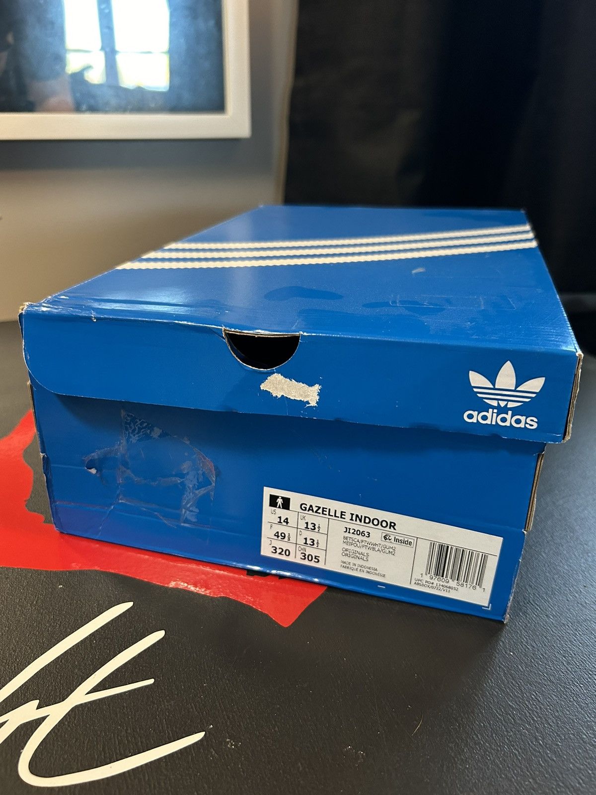 Adidas Gazelle Size US 14 / EU 47 - 10 Thumbnail