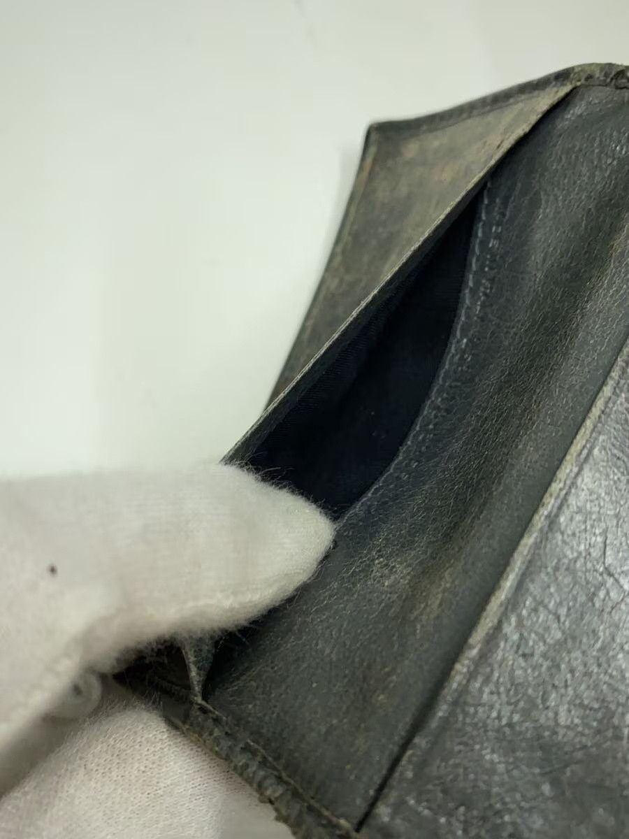 Balenciaga Balenciaga Leather Key Case Grey Size ONE SIZE - 5 Thumbnail
