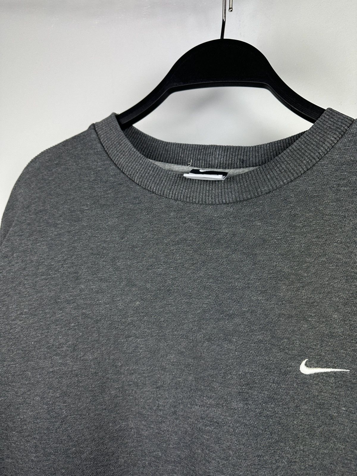 Nike × Vintage Vintage Y2K Nike Swoosh Basic Crewneck Sweatshirt Size US M / EU 48-50 / 2 - 5 Thumbnail