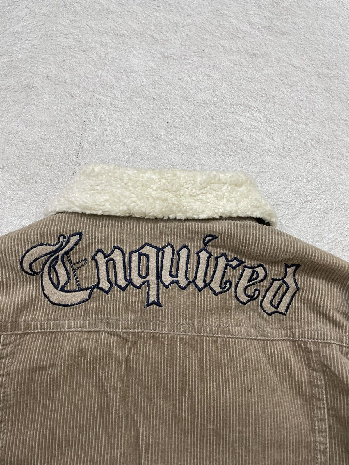 Le Grande Bleu (L.G.B.) 00s Ask Enquired Corduroy Sherpa Collar Jacket Hysteric Y2K Size US XXL / EU 58 / 5 - 10 Thumbnail