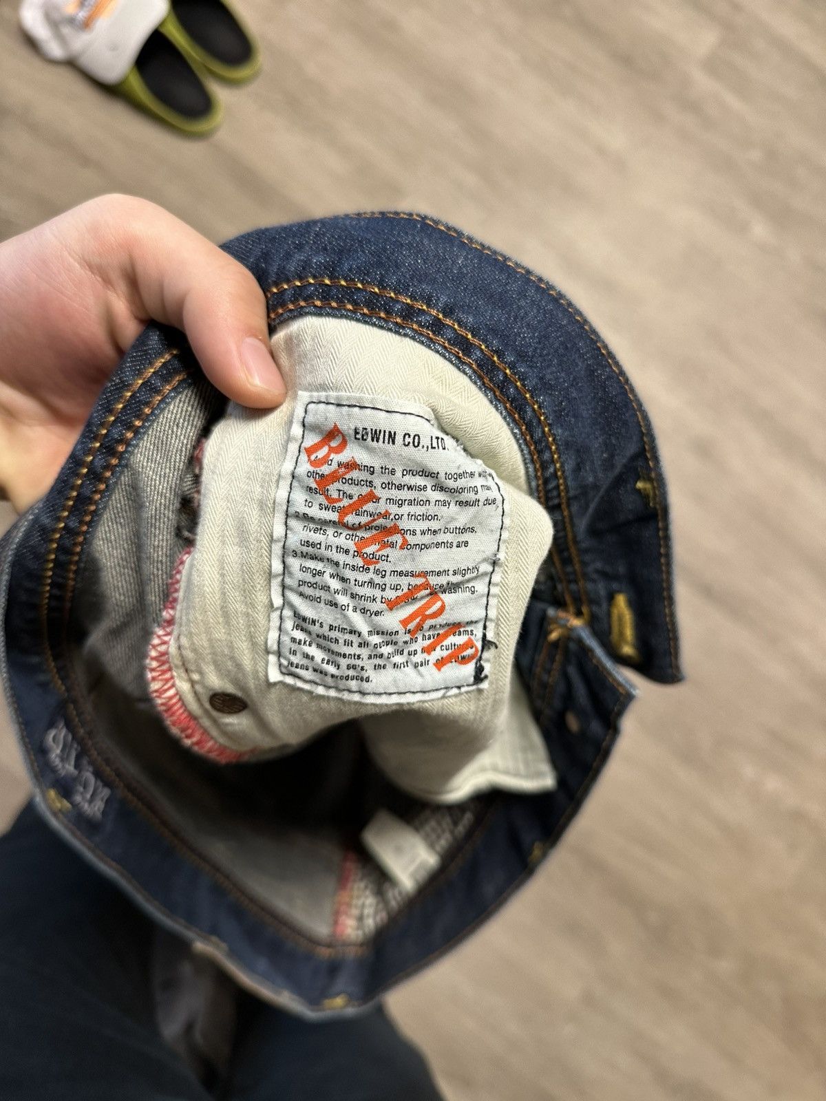 Edwin × Japanese Brand Edwin flare denim distressed Size US 34 / EU 50 - 7 Thumbnail