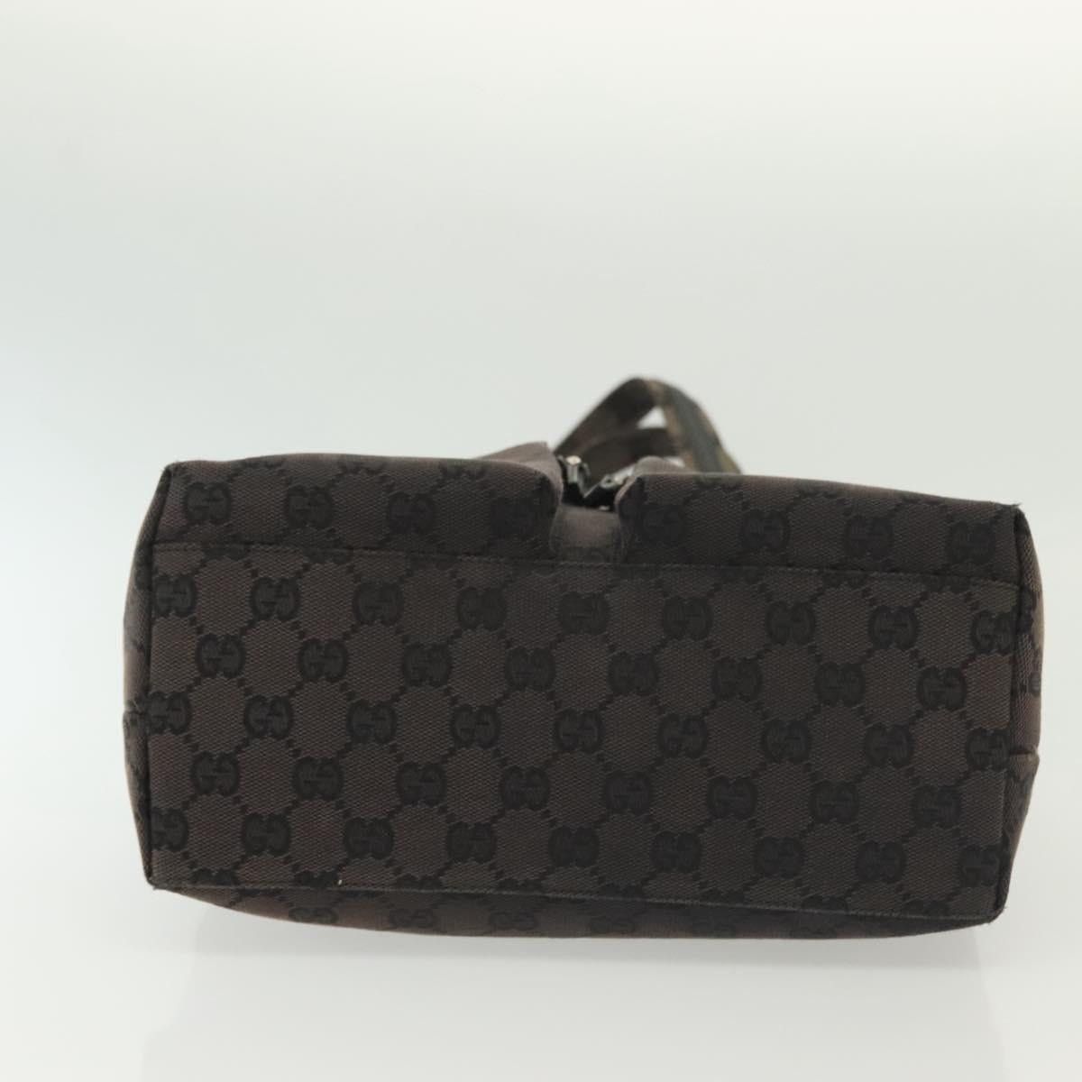 Gucci GUCCI GG Canvas Tote Bag Black Silver 002 1076 002 1076 Size ONE SIZE - 9 Thumbnail