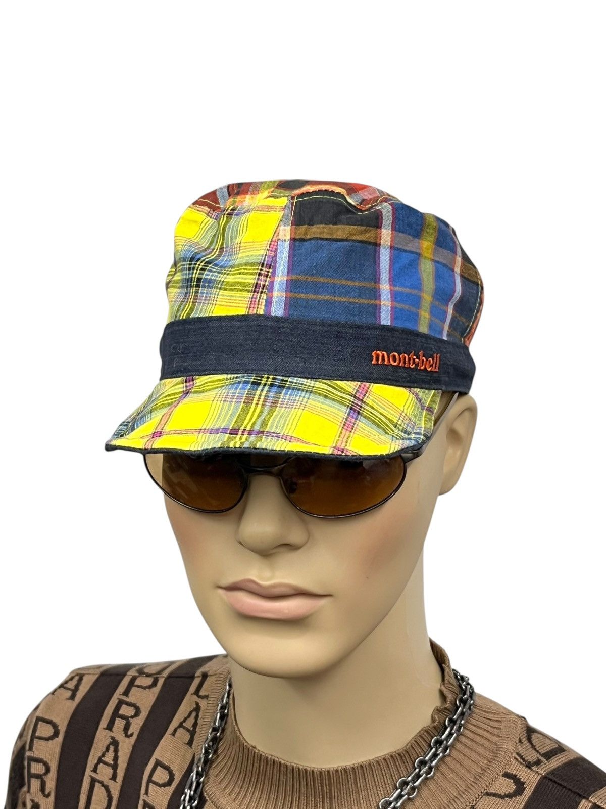 Montbell Montbell Reversible Cap Cotton / Madras Plaid Hype Japan Size ONE SIZE - 8 Thumbnail