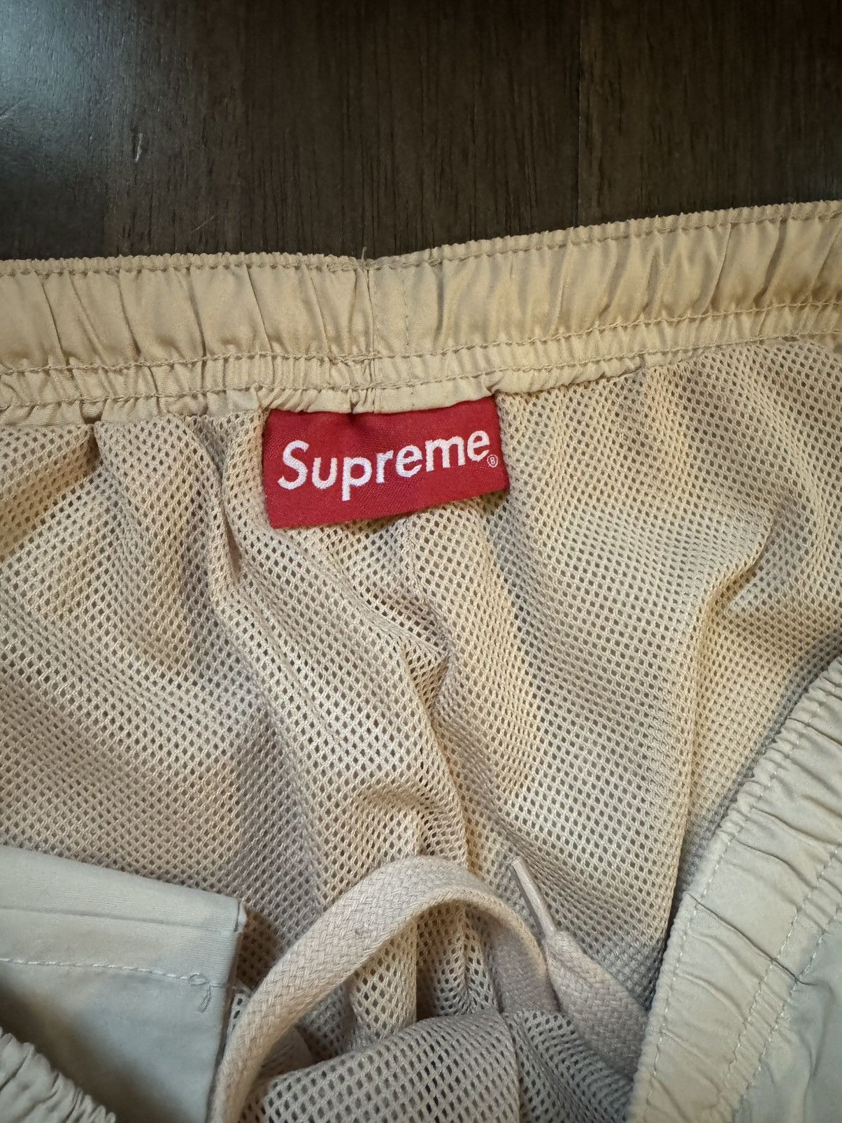 Supreme Supreme Warm Up Jogger Track Pants Nylon - Tan Size US 30 / EU 46 - 4 Thumbnail