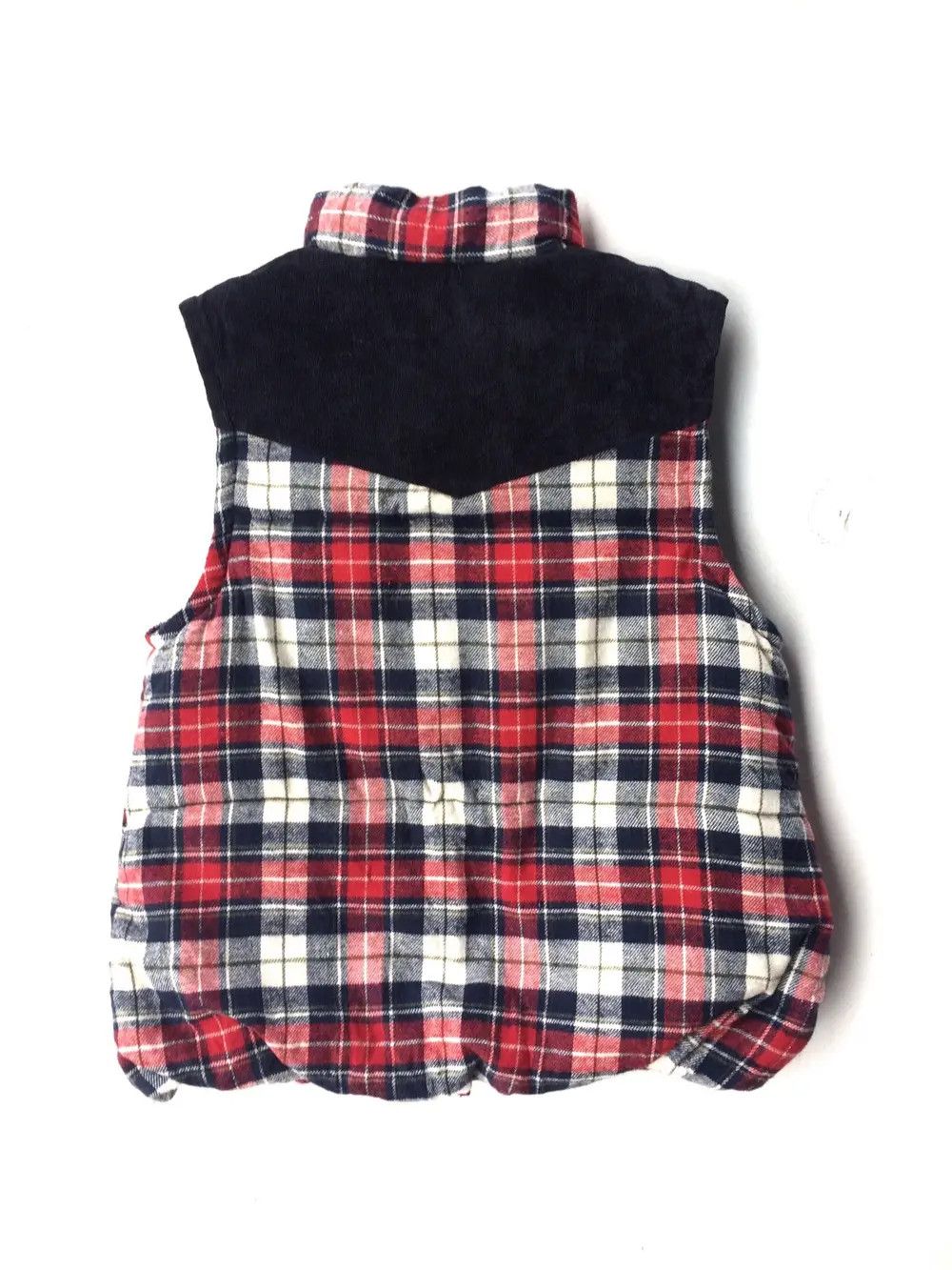 Japanese Brand Japanese Brand Libse Checkered Plaid Tartan Puffer Vest Size US S / EU 44-46 / 1 - 4 Thumbnail