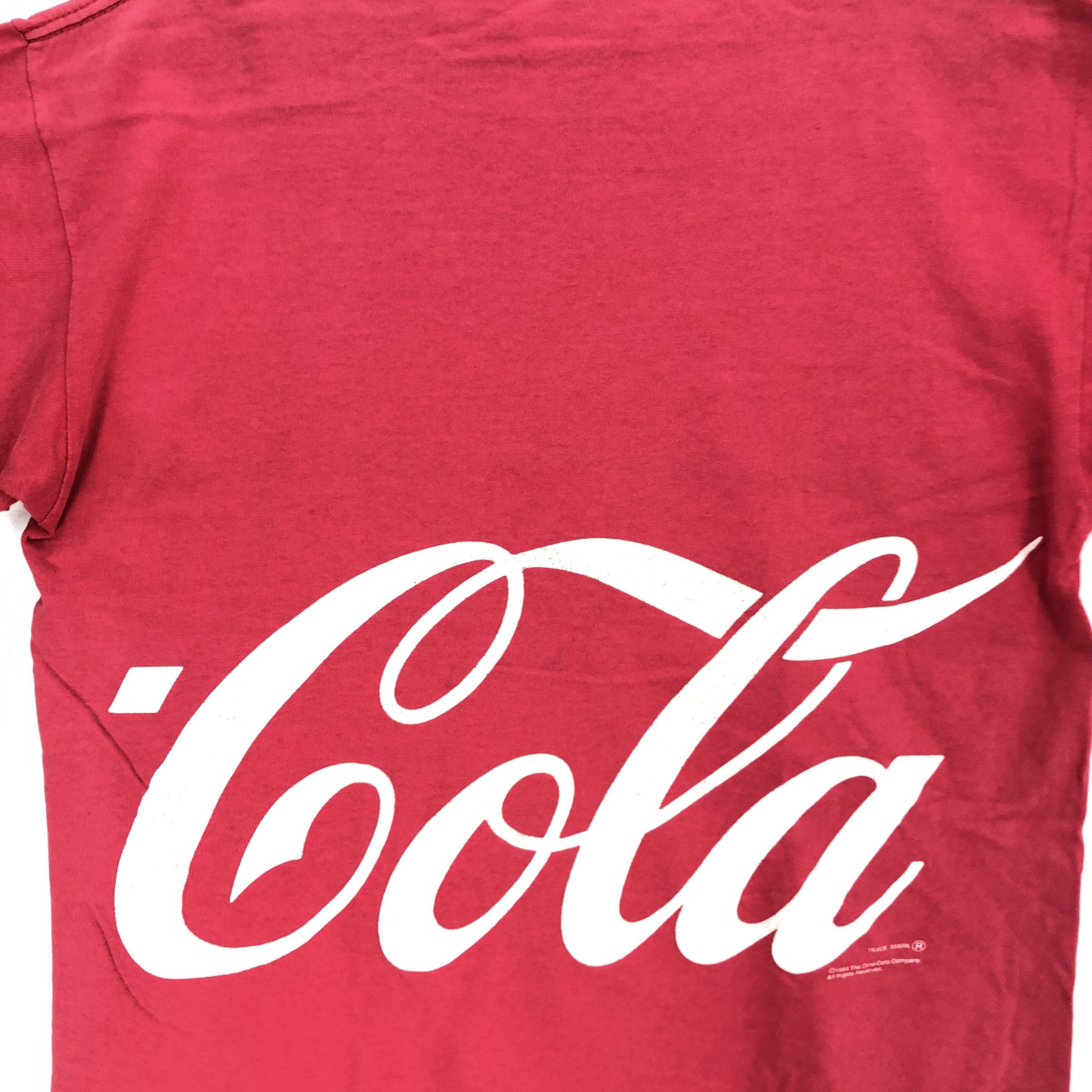 Coca Cola Vintage Coke T Shirt 1994 Letter Coca Cola Tees Size US L / EU 52-54 / 3 - 4 Thumbnail