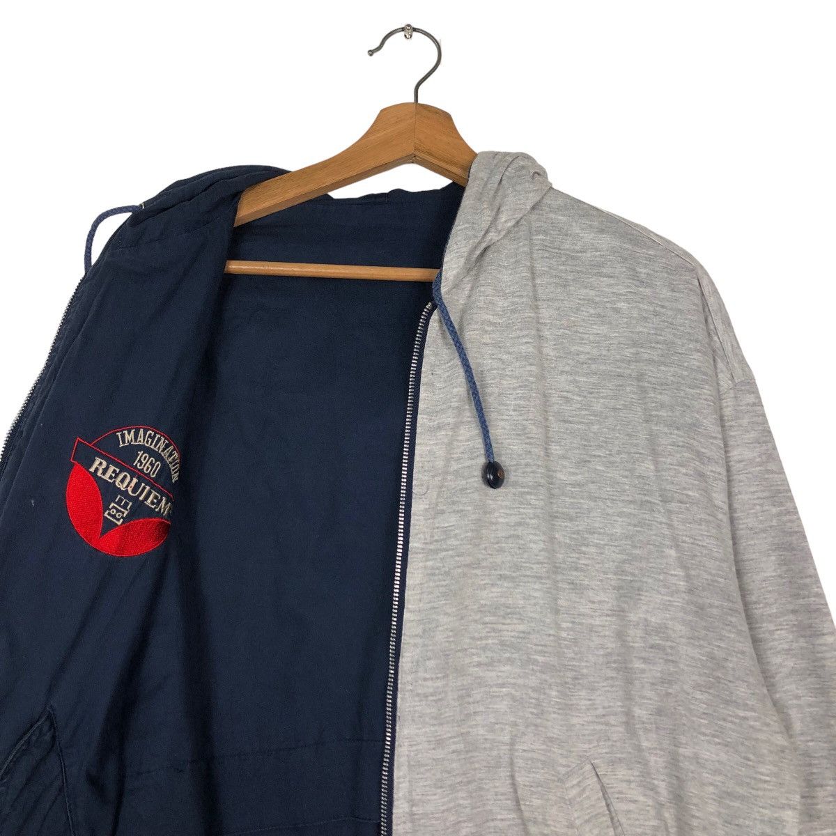 Hysteric Glamour 🔥Vintage Reversible Bomber Jacket Sp Lex Japan Made Size US L / EU 52-54 / 3 - 13 Thumbnail