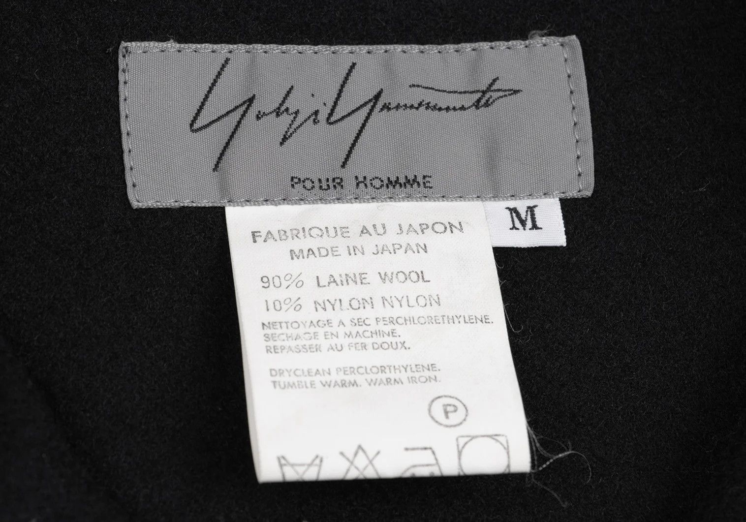 Yohji Yamamoto Yohji Yamamoto Melton Wool Inside-Out Shirt Size US M / EU 48-50 / 2 - 15 Thumbnail