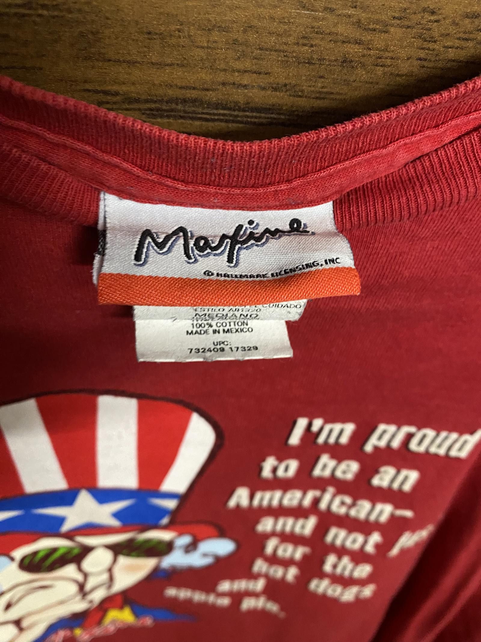 Designer Vintage Maxine T-shirt Sunday Comics - Uncle Sam - M Size US M / EU 48-50 / 2 - 5 Thumbnail